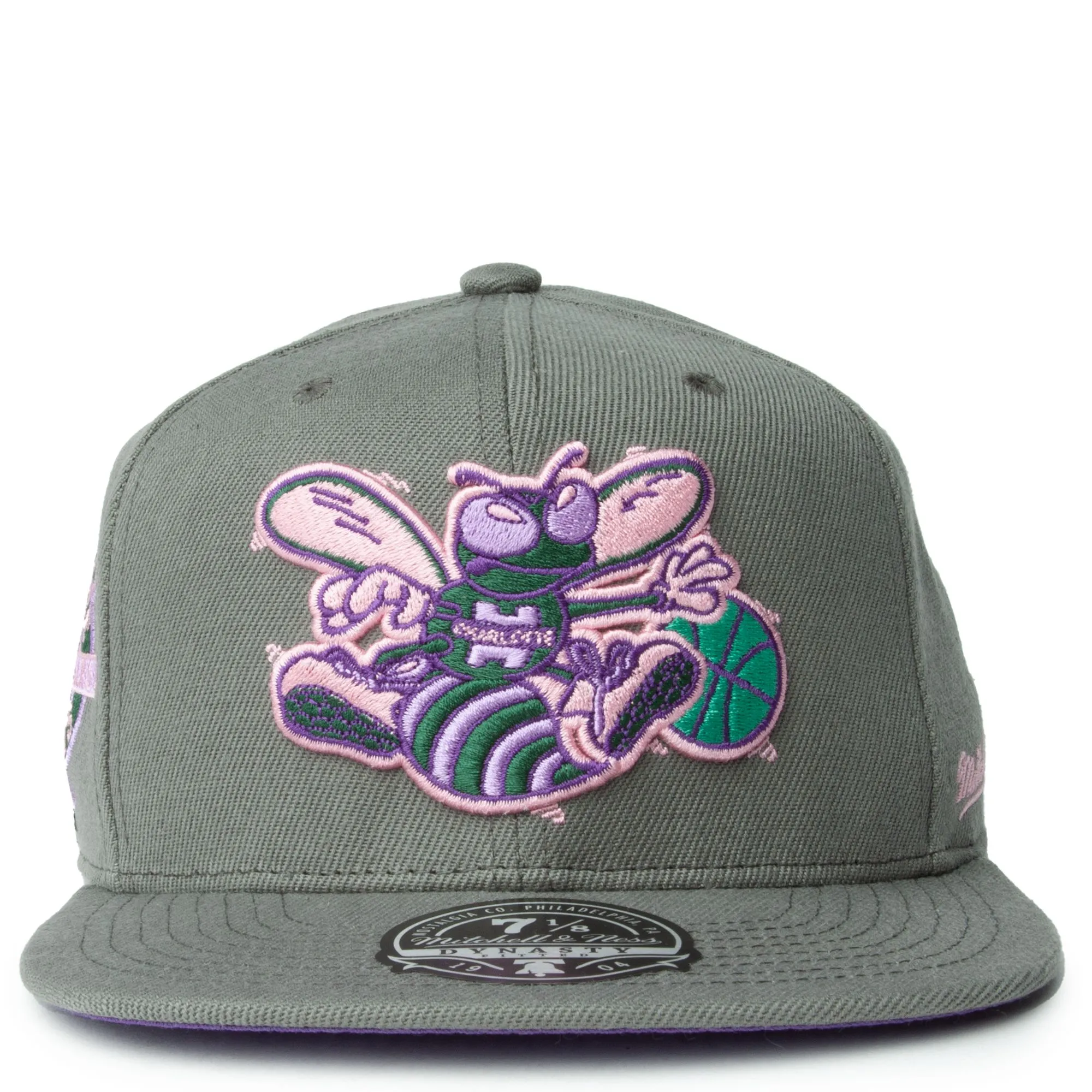 Mitchell & Ness Men's NBA From Dusk Fitted Hwc Hornets Fitted Caps sold by Zulily