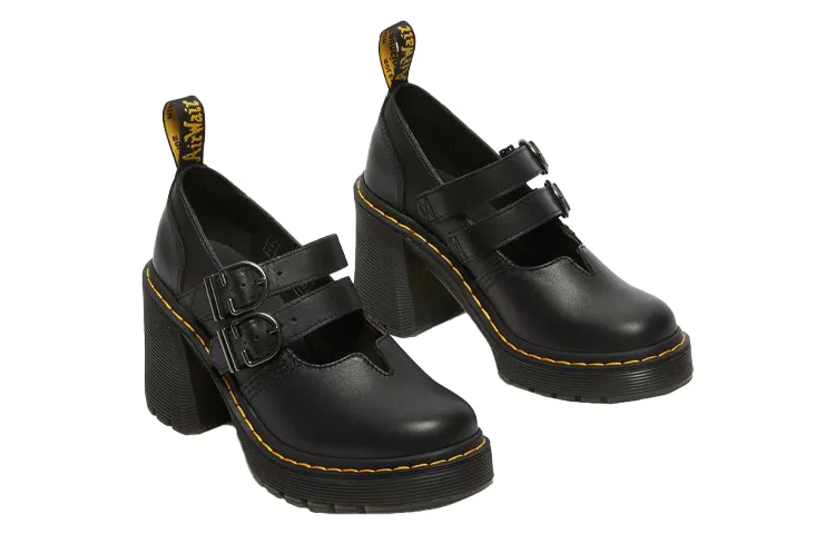 Dr. Martens Eviee Sendal Leather Heeled Shoes sold by Zulily product image thumbnail 2
