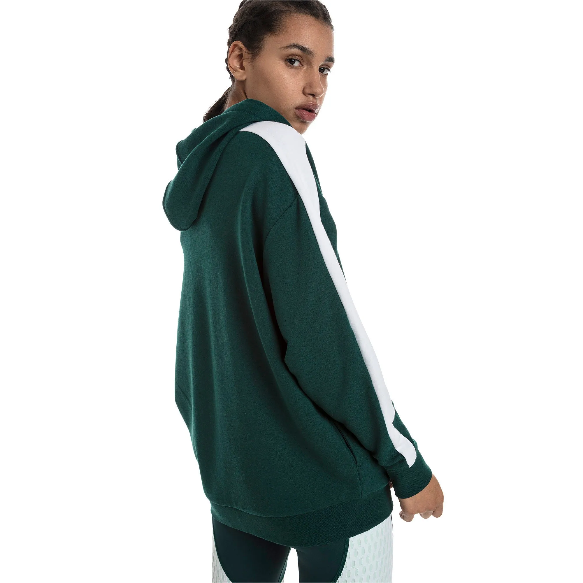 Puma Women's Classics Logo T7 Hoody Hoodies sold by Zulily product image thumbnail 2