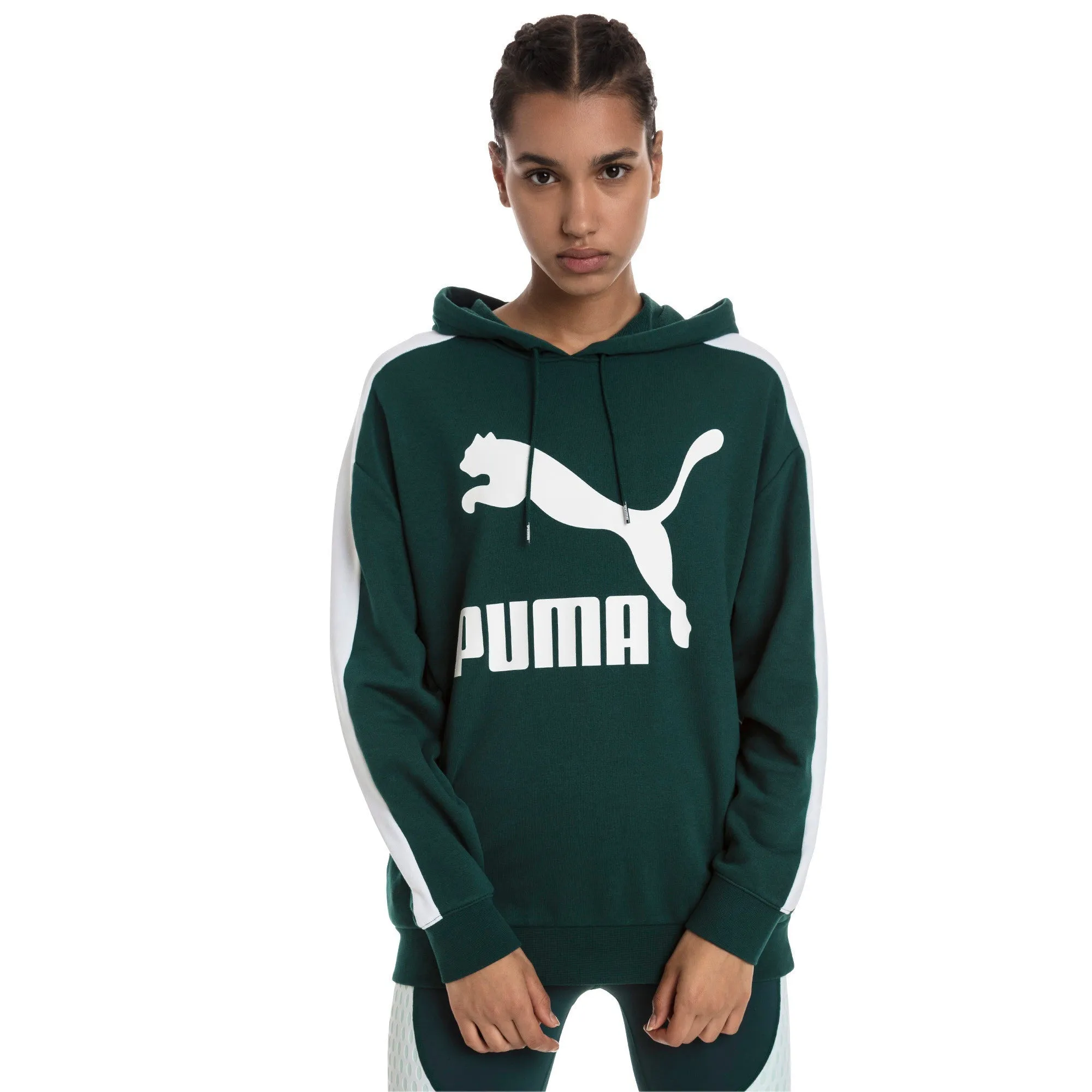 Puma Women's Classics Logo T7 Hoody Hoodies sold by Zulily