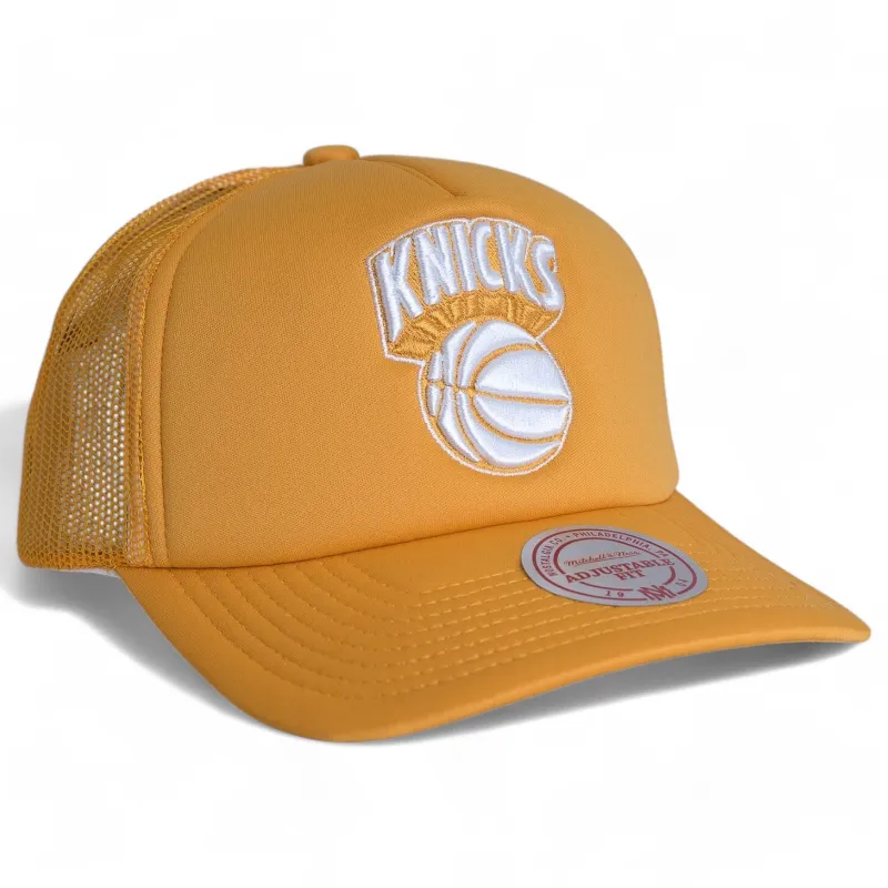 Mitchell & Ness Men's NBA Pastel Trucker Snapback Hwc Knicks Snapback Caps made by Mitchell & Ness