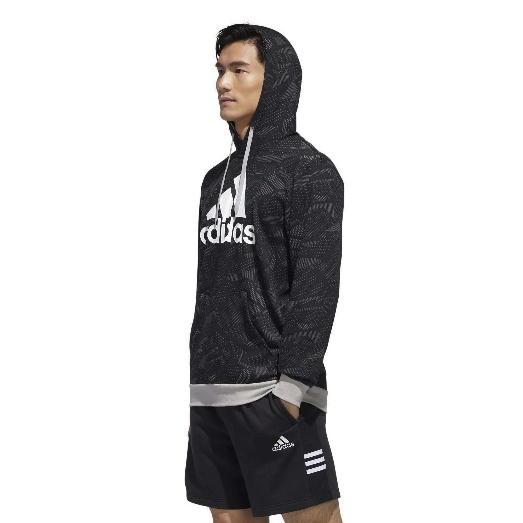adidas Men's Essentials Aop Hoodie Sweaters sold by Zulily product image thumbnail 2