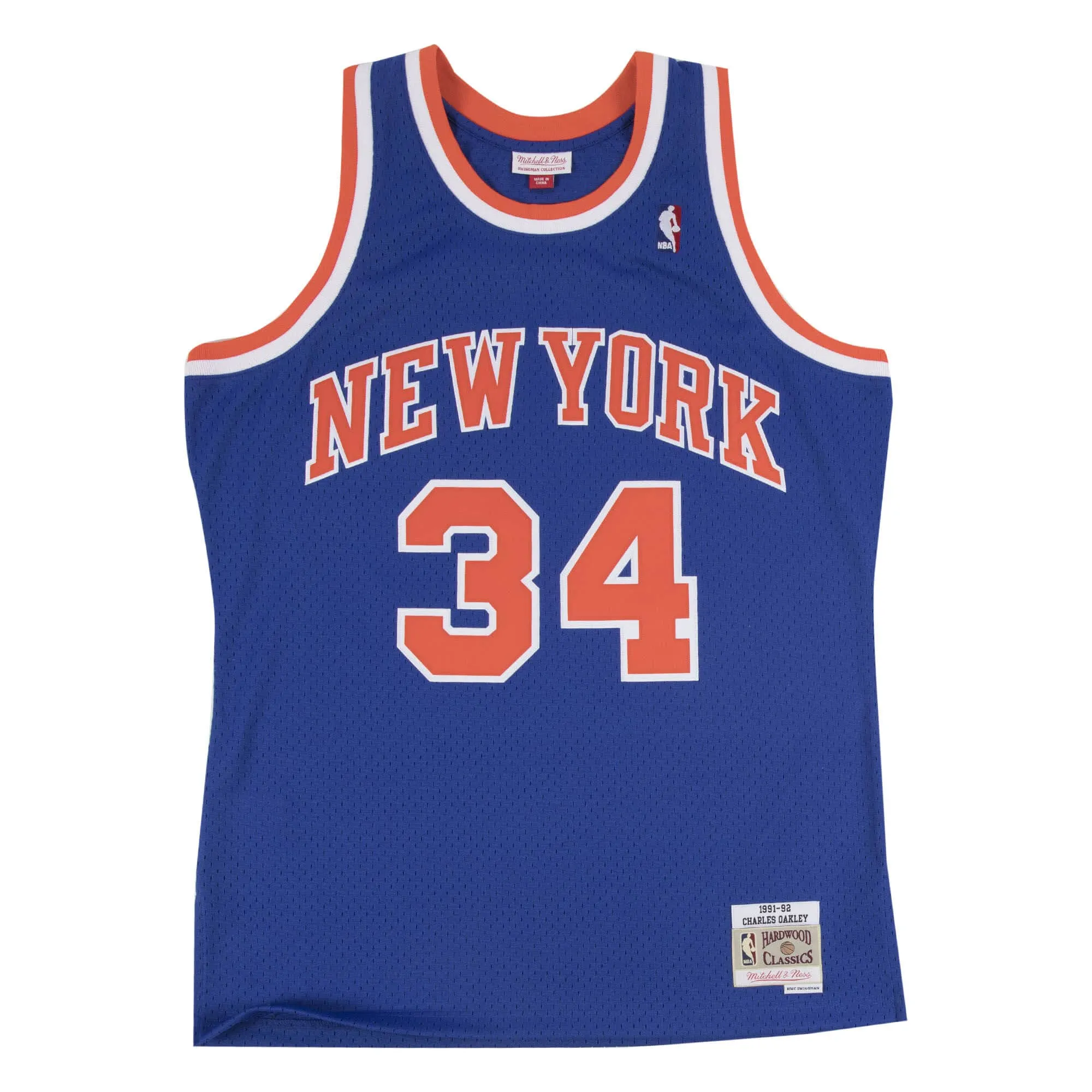 Mitchell & Ness Men's NBA Swingman Road Jersey Knicks 91 Charles Oakley Jerseys sold by Zulily