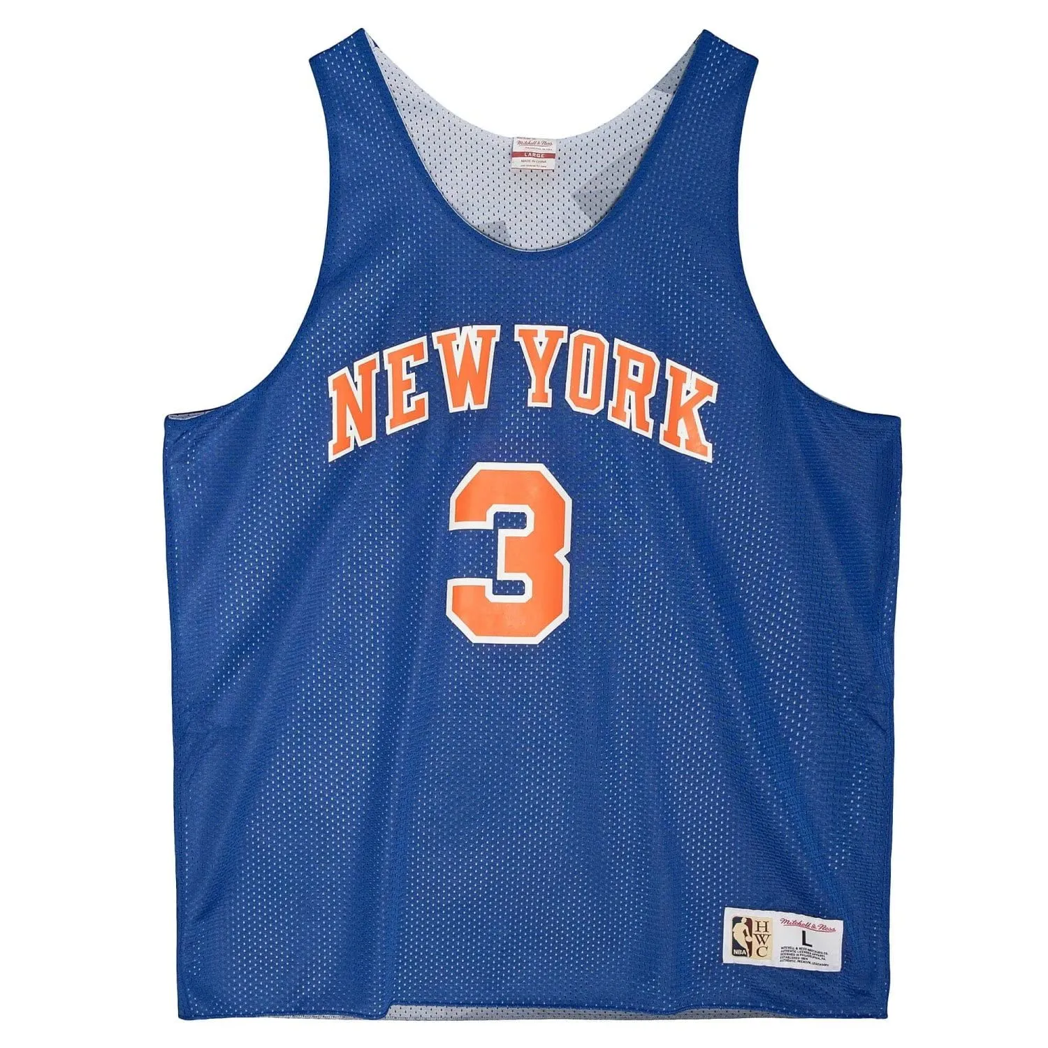 Mitchell & Ness Men's Reversible Mesh Tank Knicks John Starks Tank Tops sold by Zulily
