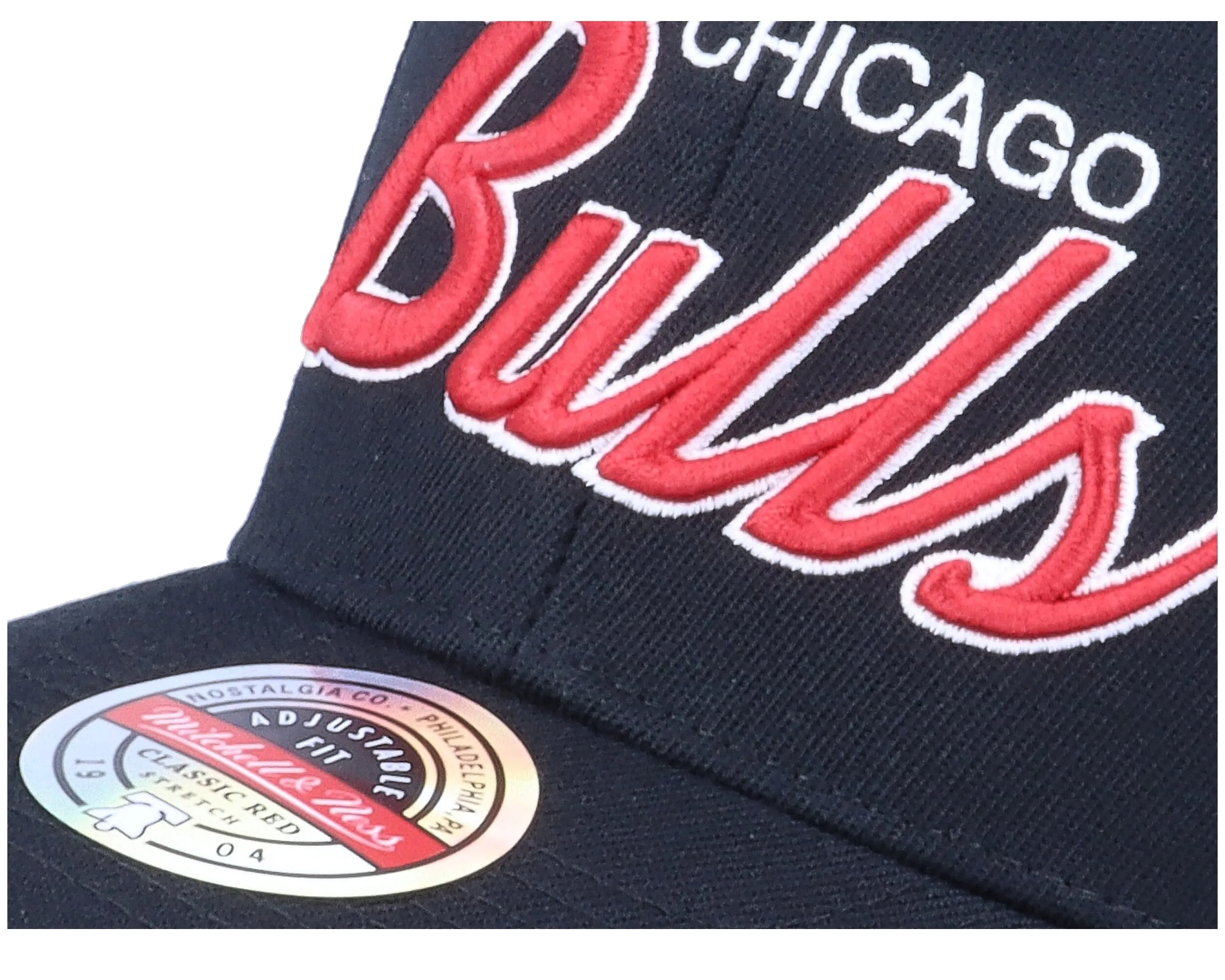 Mitchell & Ness Men's NBA Team Script 2.0 Stretch Snapback Bulls Snapback Caps sold by Zulily product image thumbnail 5