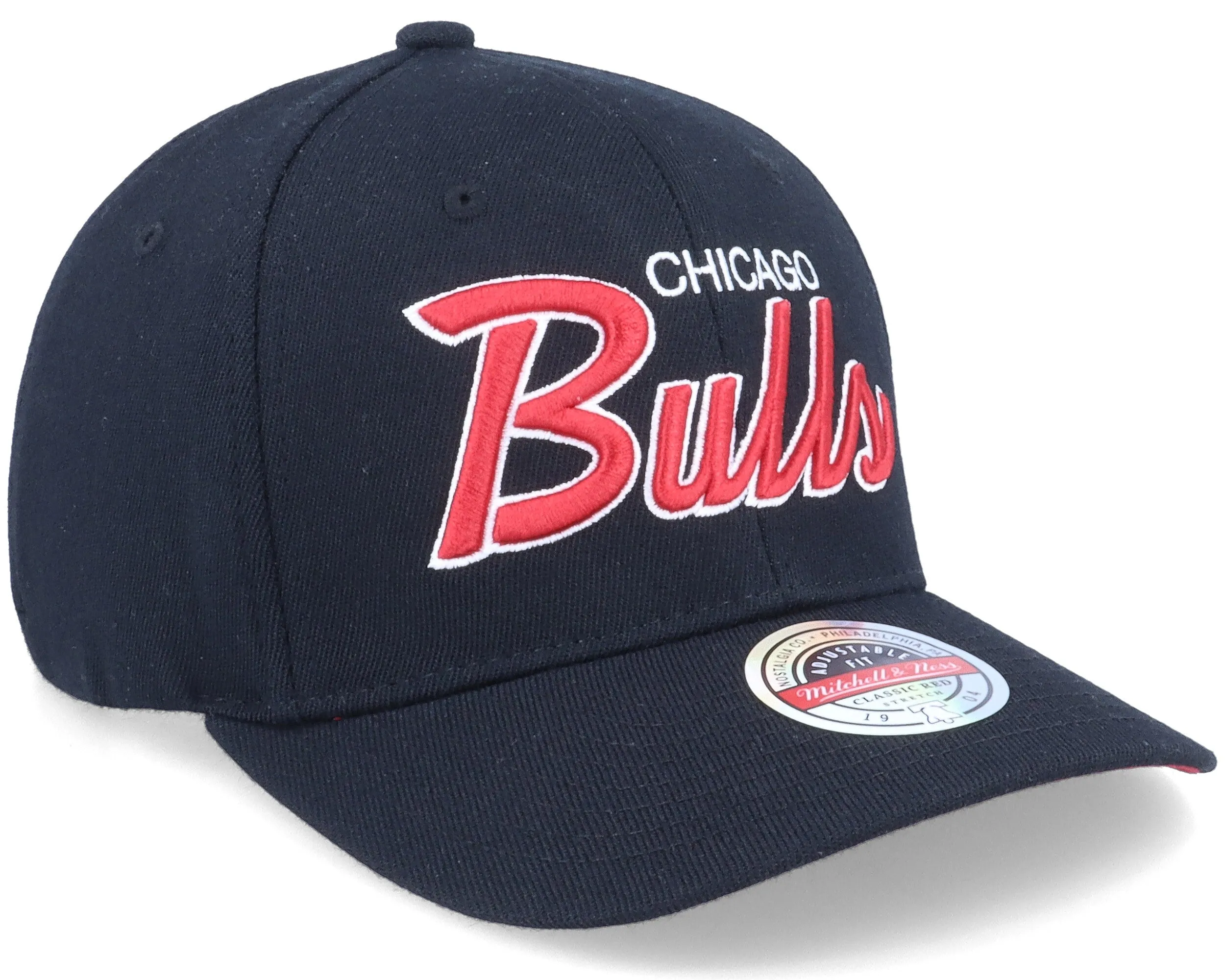 Mitchell & Ness Men's NBA Team Script 2.0 Stretch Snapback Bulls Snapback Caps sold by Zulily product image thumbnail 2
