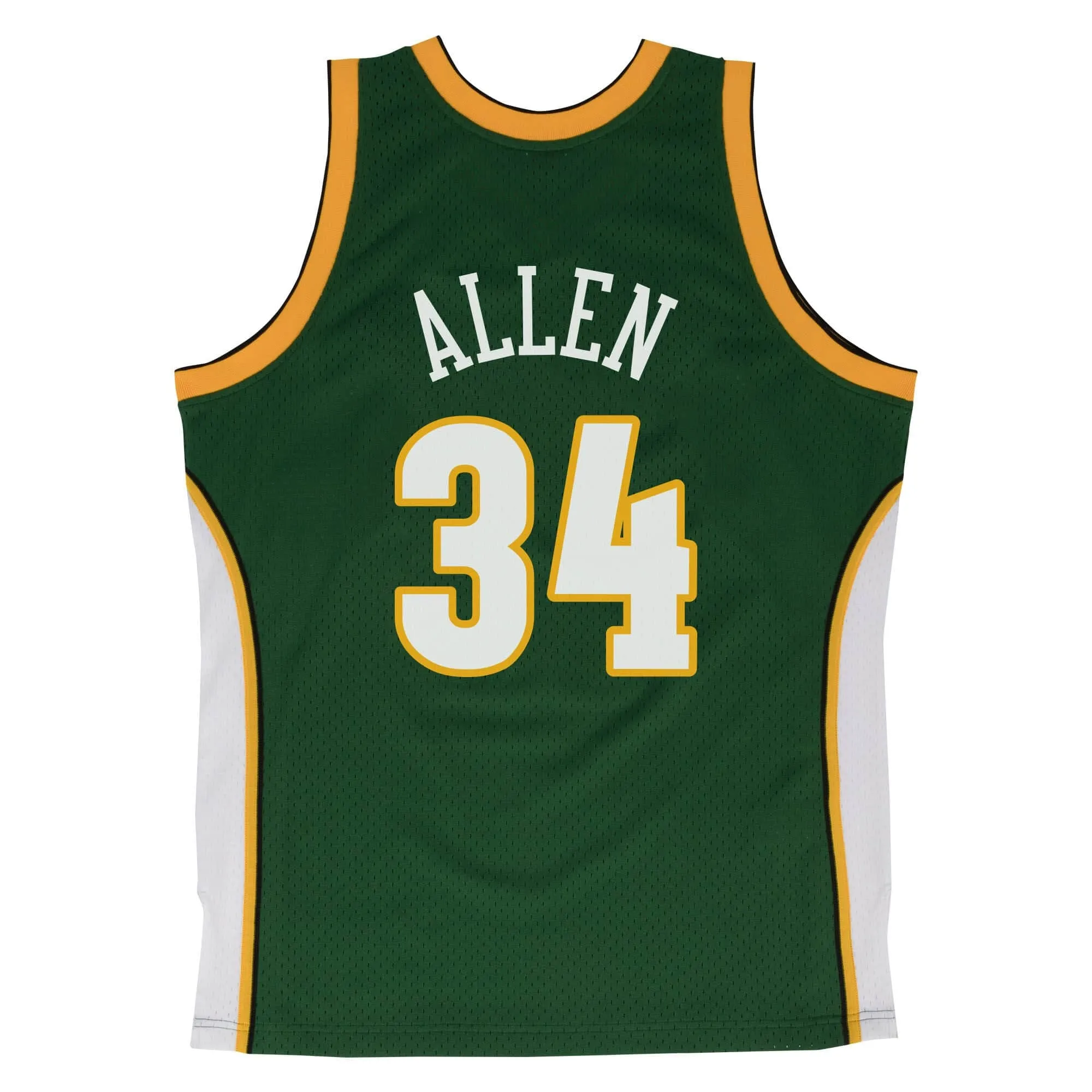 Mitchell & Ness Men's NBA Swingman Jersey Seattle Supersonics 2006 Ray Allen Jerseys sold by Zulily product image thumbnail 2