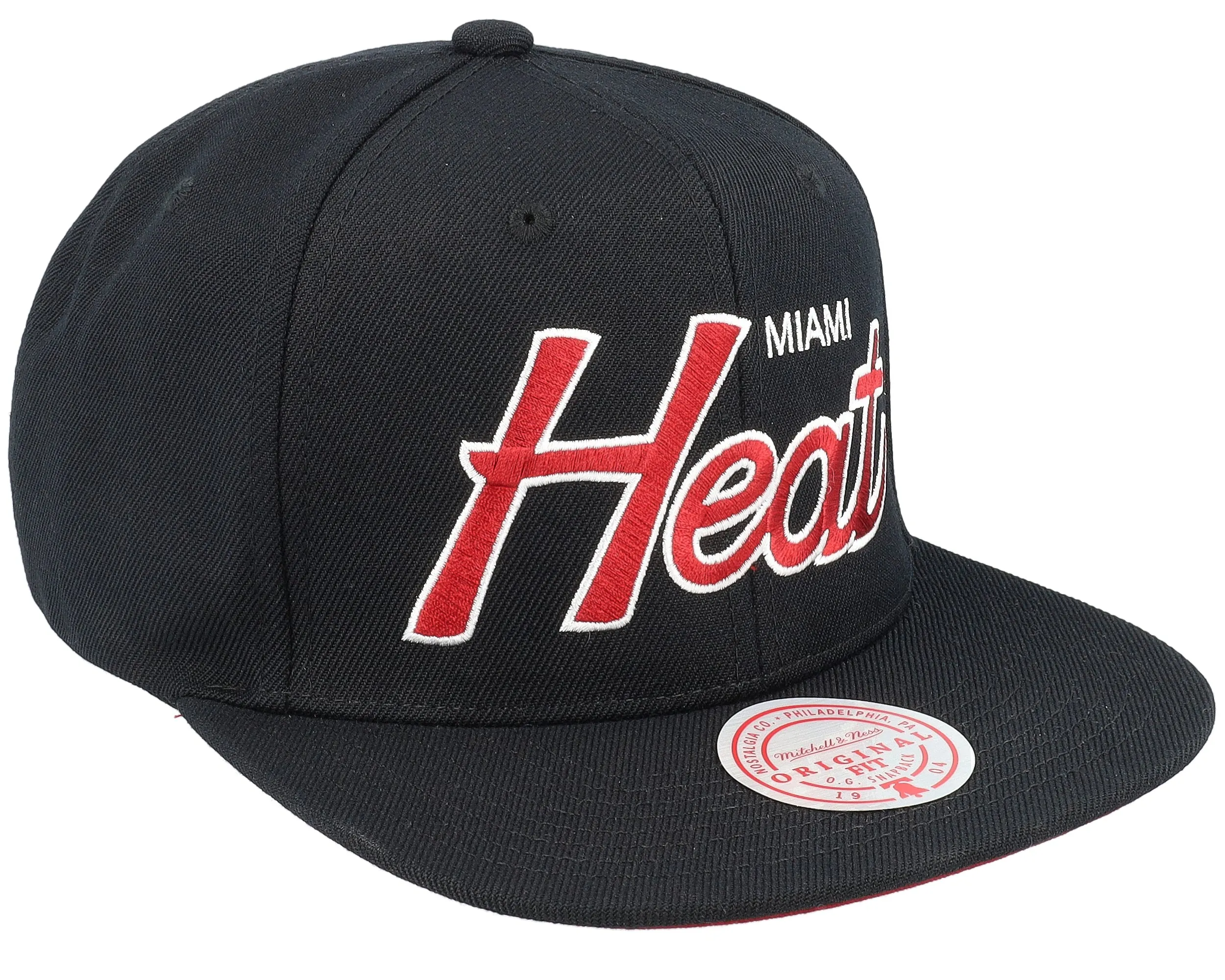 Mitchell & Ness Men's NBA Team Script 2.0 Snapback Heat Snapback Caps sold by Zulily product image thumbnail 2