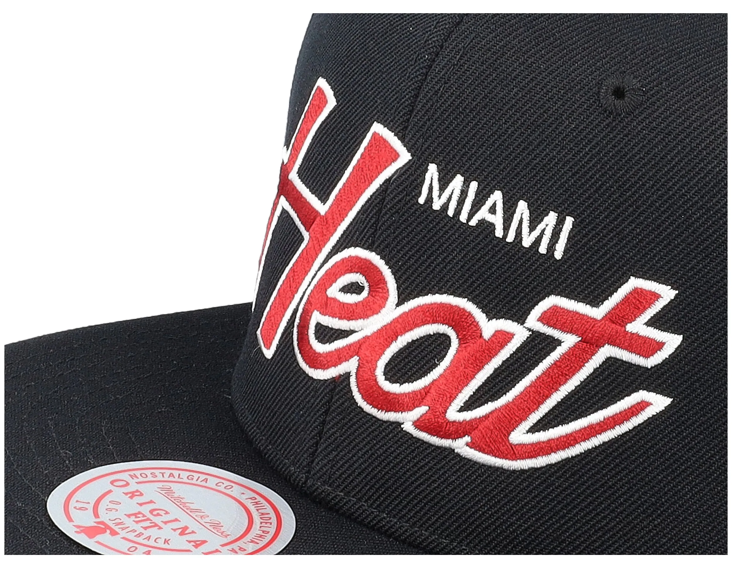 Mitchell & Ness Men's NBA Team Script 2.0 Snapback Heat Snapback Caps sold by Zulily product image thumbnail 3