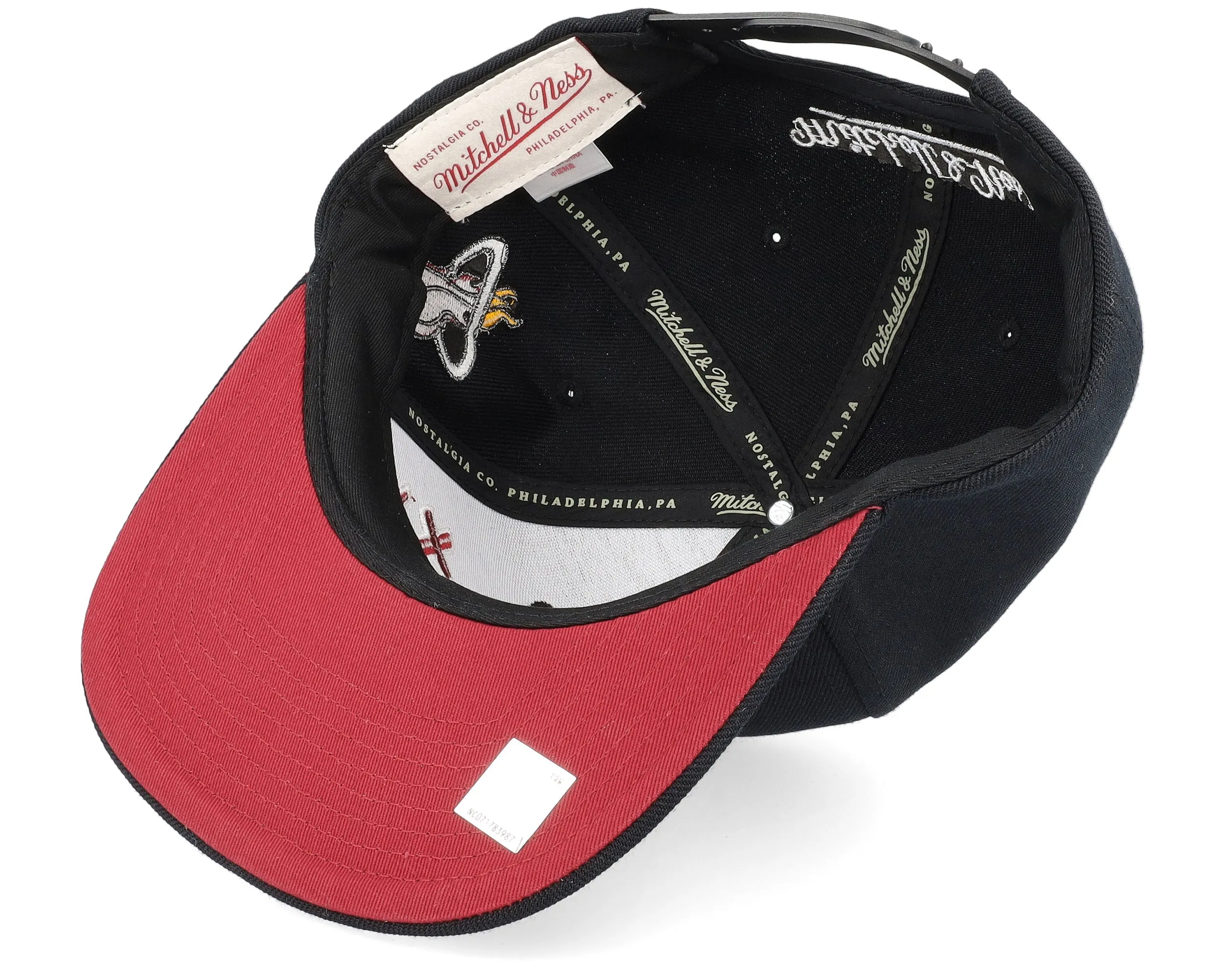 Mitchell & Ness Men's NBA Team Script 2.0 Snapback Heat Snapback Caps sold by Zulily product image thumbnail 4