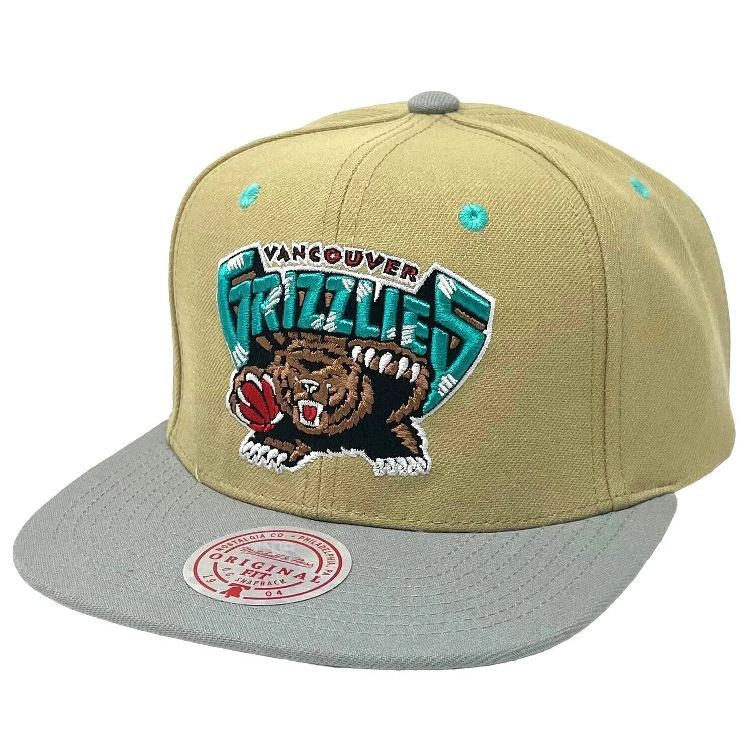 Mitchell & Ness Men's NBA Classic Canvas Snapback Hwc Grizzlies Snapback Caps sold by Zulily