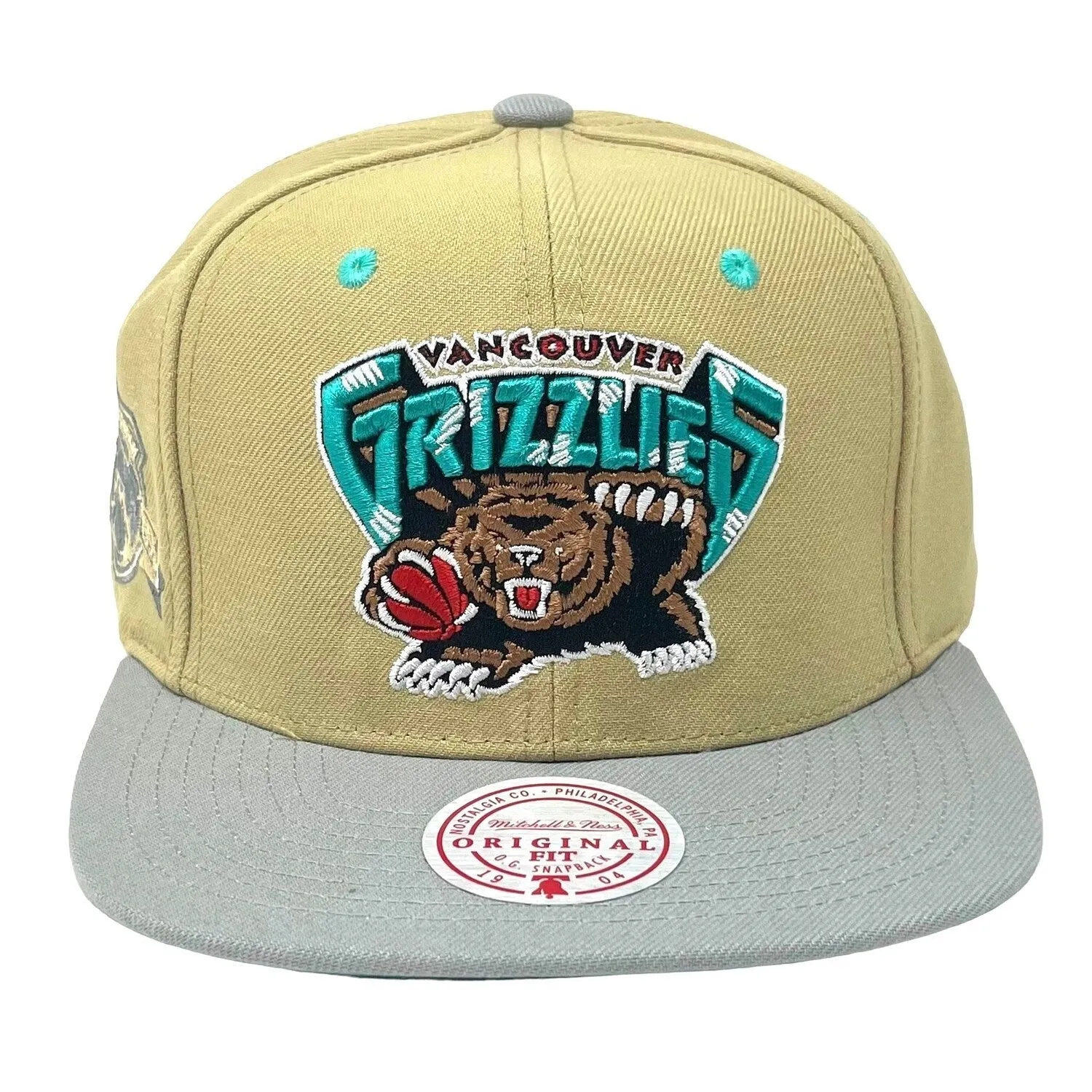 Mitchell & Ness Men's NBA Classic Canvas Snapback Hwc Grizzlies Snapback Caps sold by Zulily product image thumbnail 2