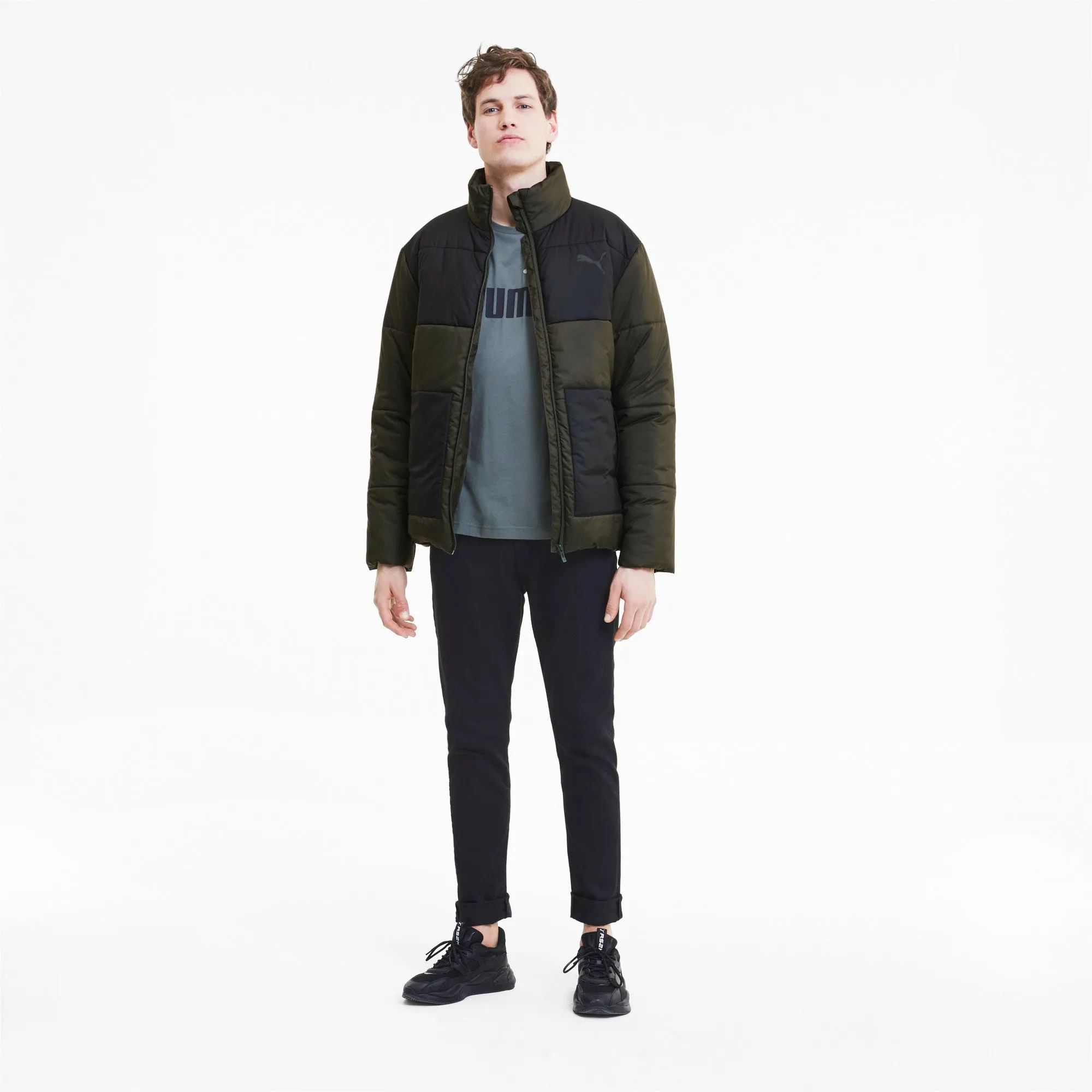 Puma Men's Essential+ Padded Jacket Jackets sold by Zulily product image thumbnail 3