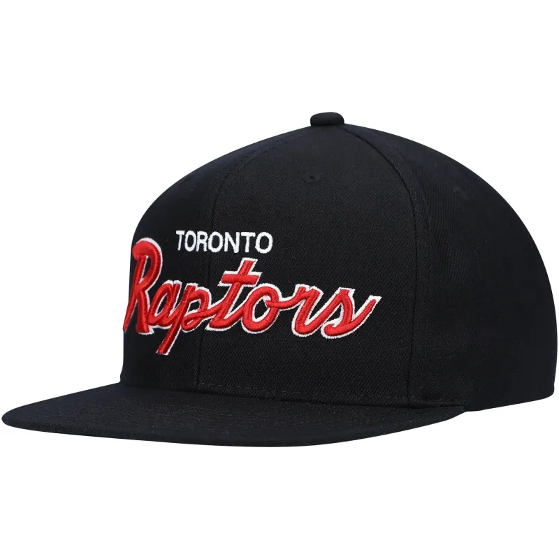 Mitchell & Ness Men's NBA Script Raptors sold by Zulily