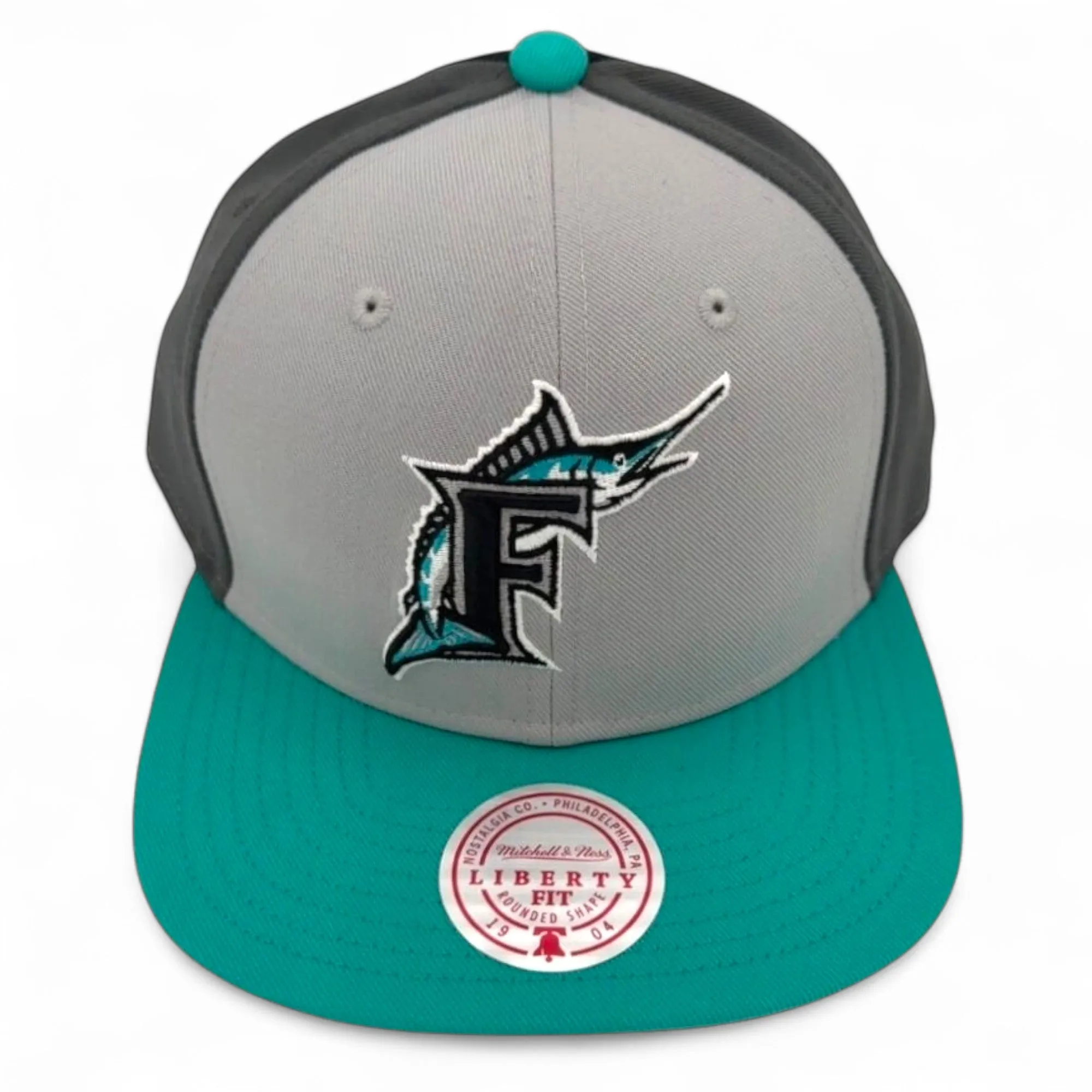 Mitchell & Ness Men's MLB Triple Play Liberty Snapback Coop Marlins Snapback Caps sold by Zulily product image thumbnail 5