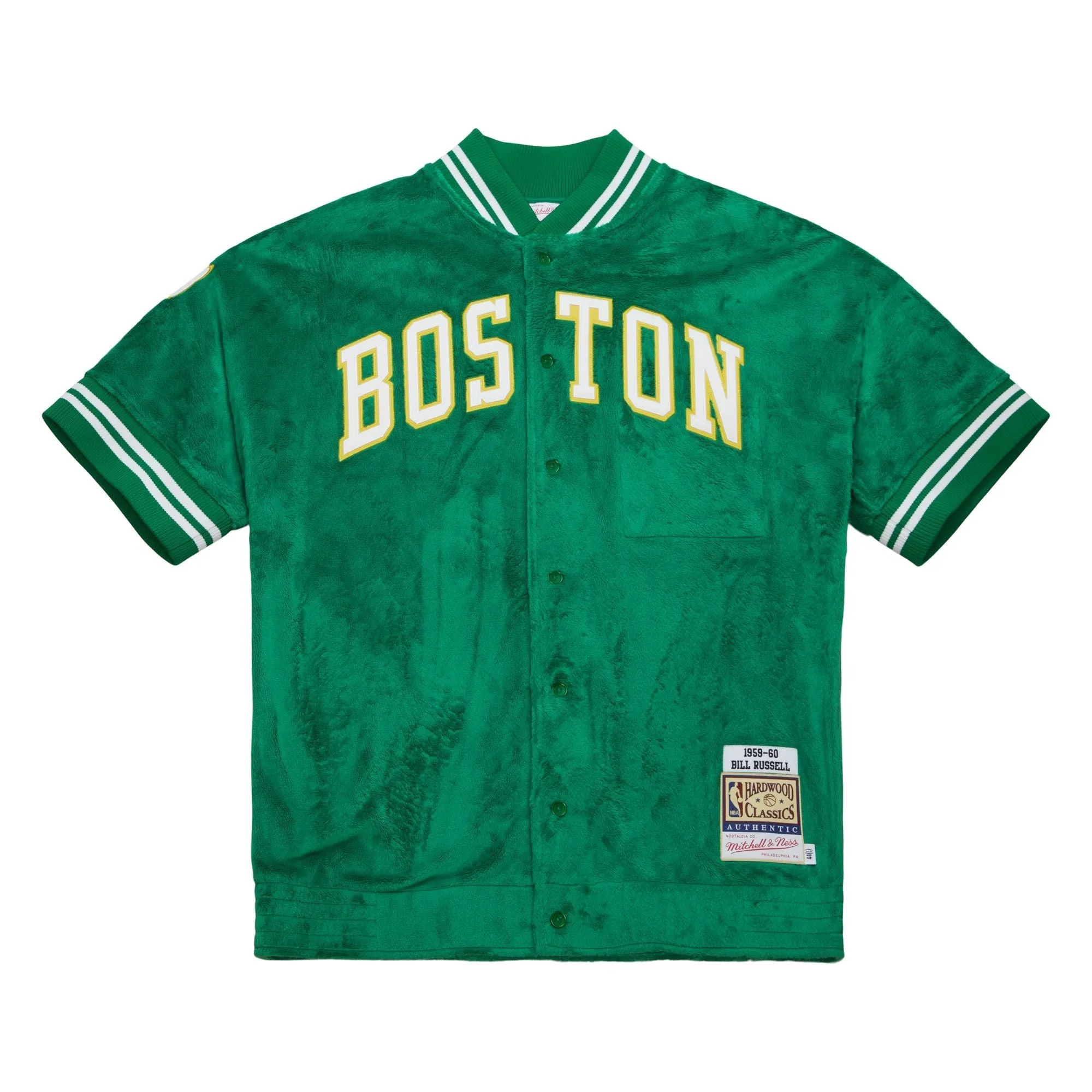 Mitchell & Ness Men's NBA Shooting Shirt Celtics 1959 Bill Russell Shooting Shirt sold by Zulily