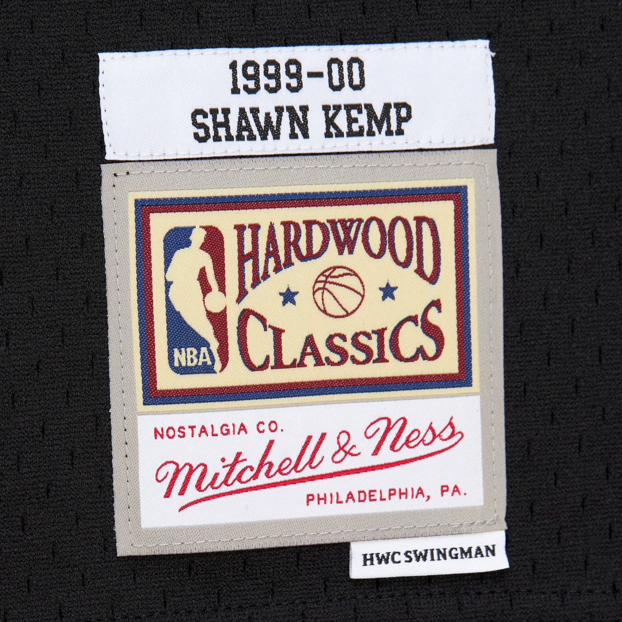 Mitchell & Ness Men's NBA Dark Jersey Cavaliers 1999 Shawn Kemp Jerseys sold by Zulily product image thumbnail 4