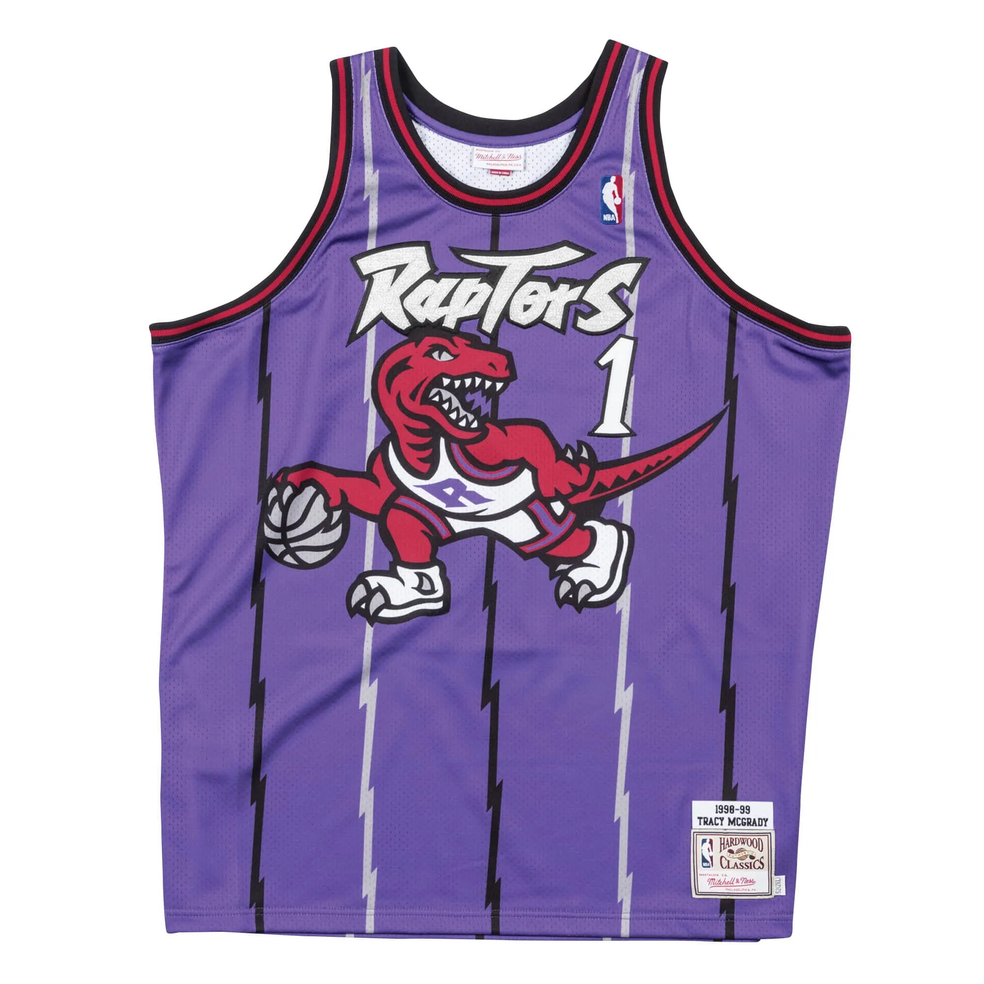 Mitchell & Ness NBA Authentic Road Jersey Toronto Raptors 98 Tracy Mcgrady Jerseys sold by Zulily