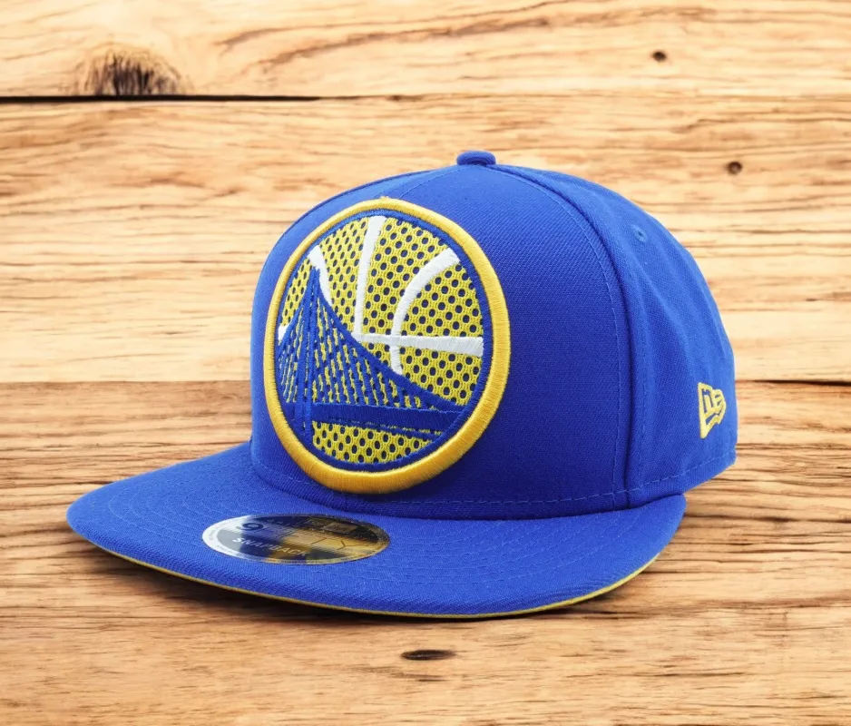 New Era Men's NBA Golden State Warriors Meshed Mix 950 Snapback Hats sold by Zulily