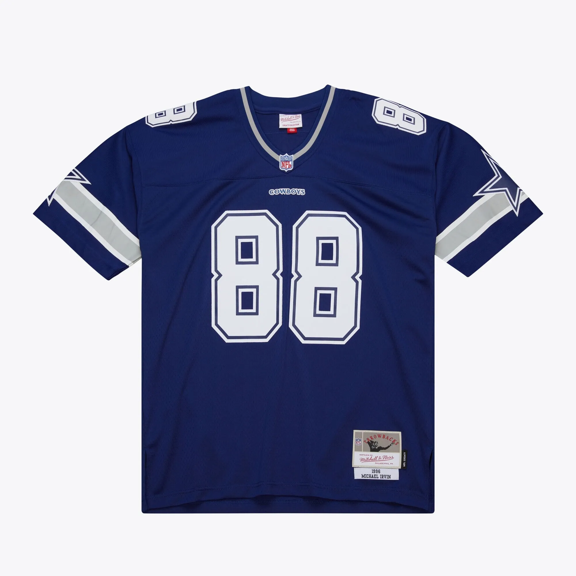 Mitchell & Ness Men's NFL Dark Jersey Cowboys 1996 Michael Irvin sold by Zulily