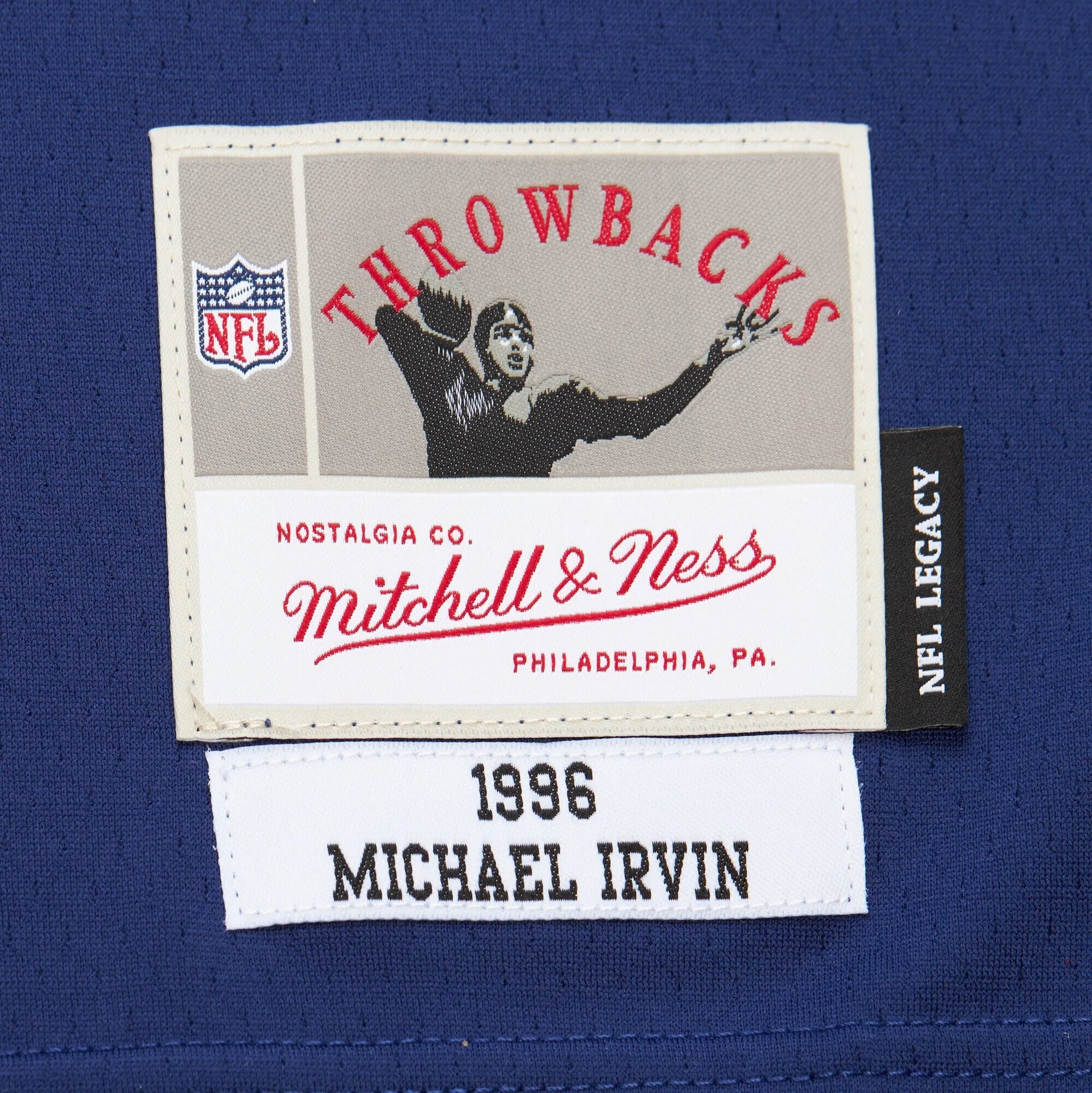 Mitchell & Ness Men's NFL Dark Jersey Cowboys 1996 Michael Irvin sold by Zulily product image thumbnail 5