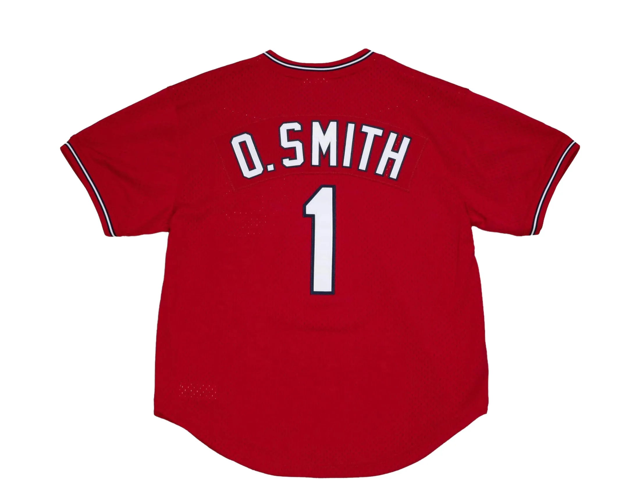Mitchell & Ness Men's MLB Authentic Bp Jersey - Cardinals 1996 Ozzie Smith Jerseys sold by Zulily product image thumbnail 2