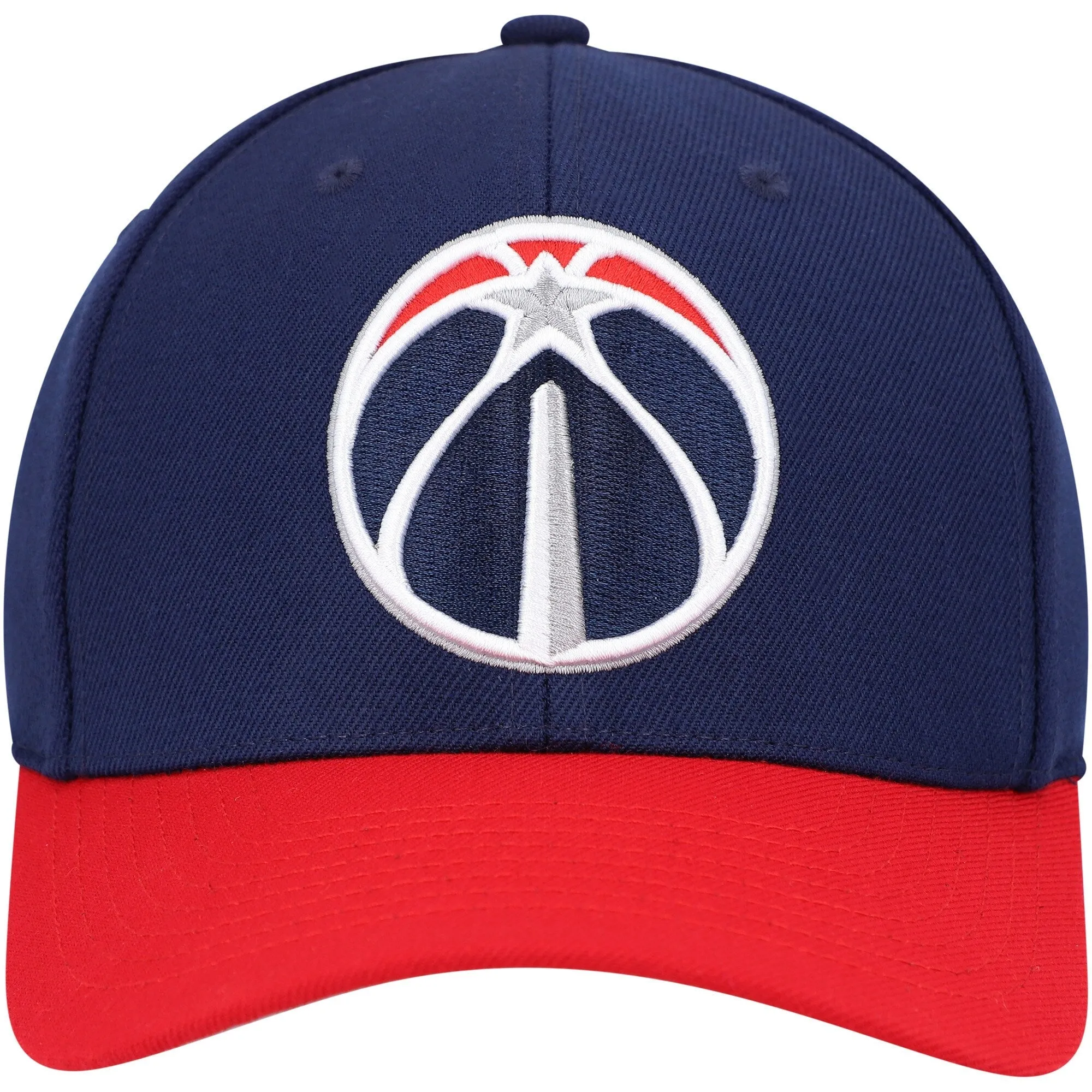 Mitchell & Ness Men's NBA Team 2 Tone 2.0 Stretch Snapback NBA Wizards Snapback Caps sold by Zulily product image thumbnail 2