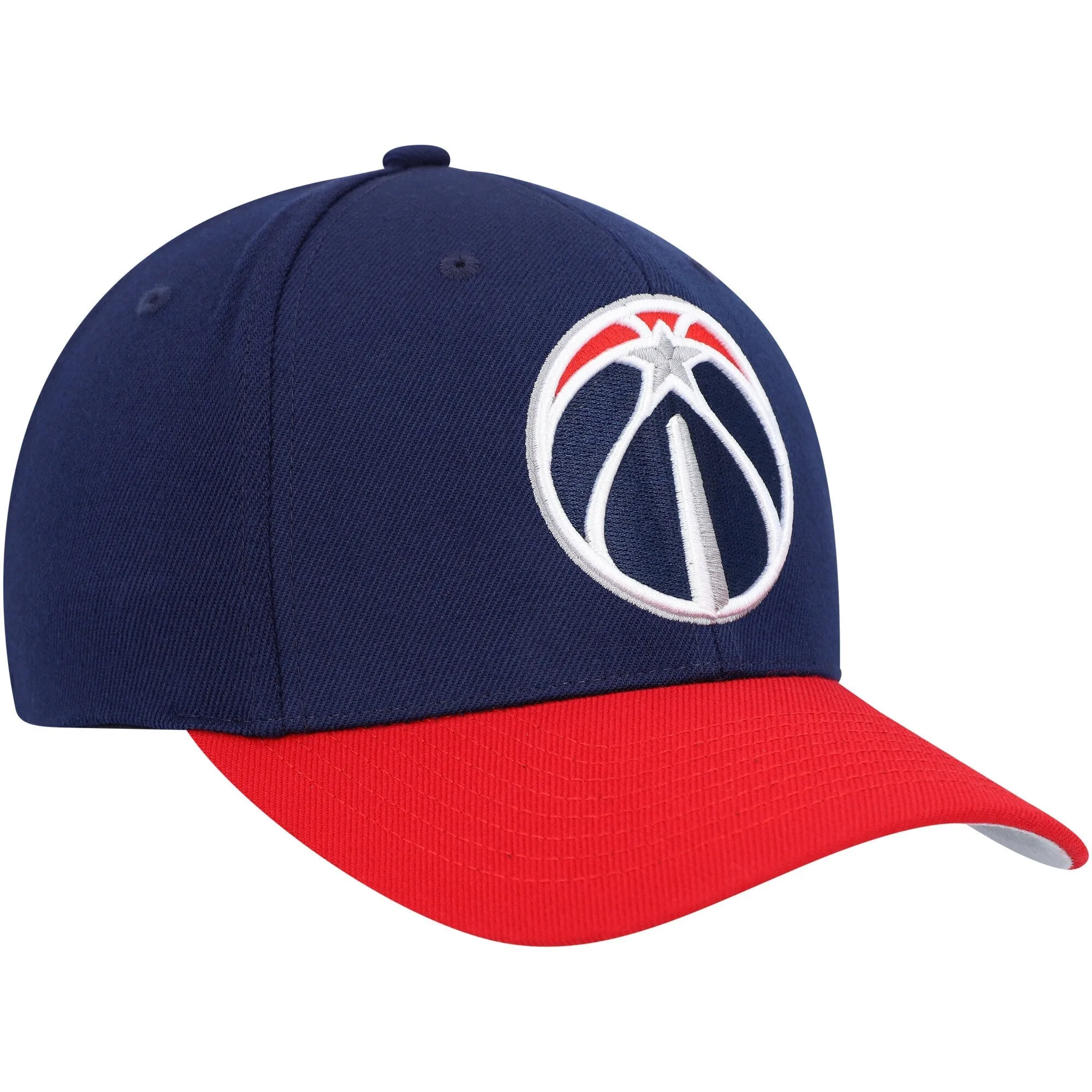 Mitchell & Ness Men's NBA Team 2 Tone 2.0 Stretch Snapback NBA Wizards Snapback Caps sold by Zulily product image thumbnail 3