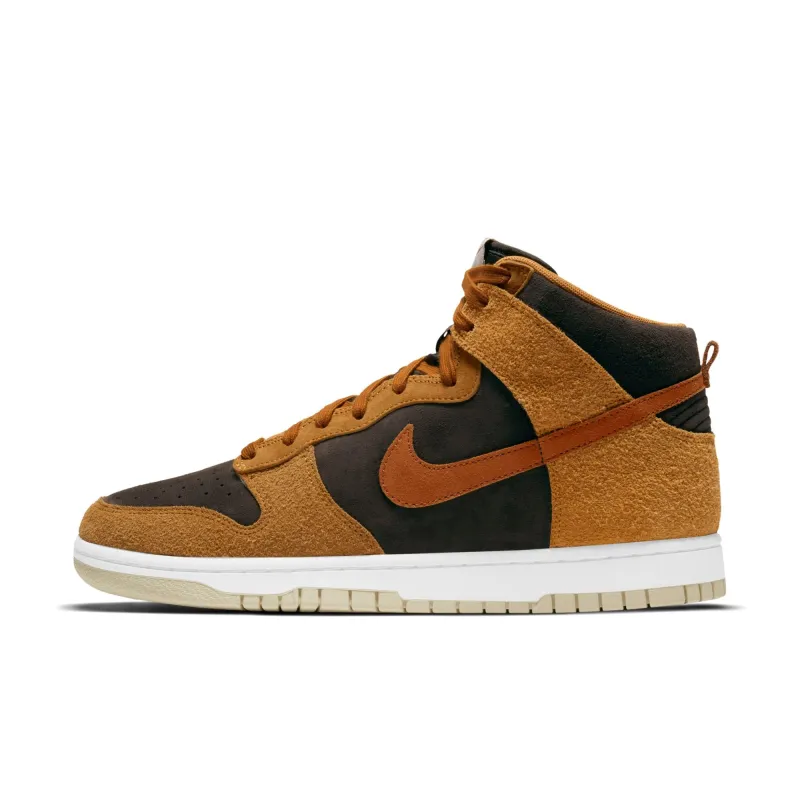 Nike Men's Dunk High Prm 'Dark Russet' Sneakers sold by Zulily