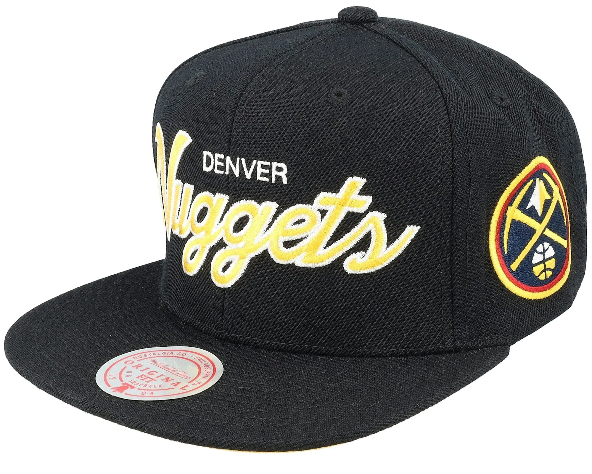 Mitchell & Ness Men's NBA Team Script 2.0 Snapback Nuggets sold by Zulily