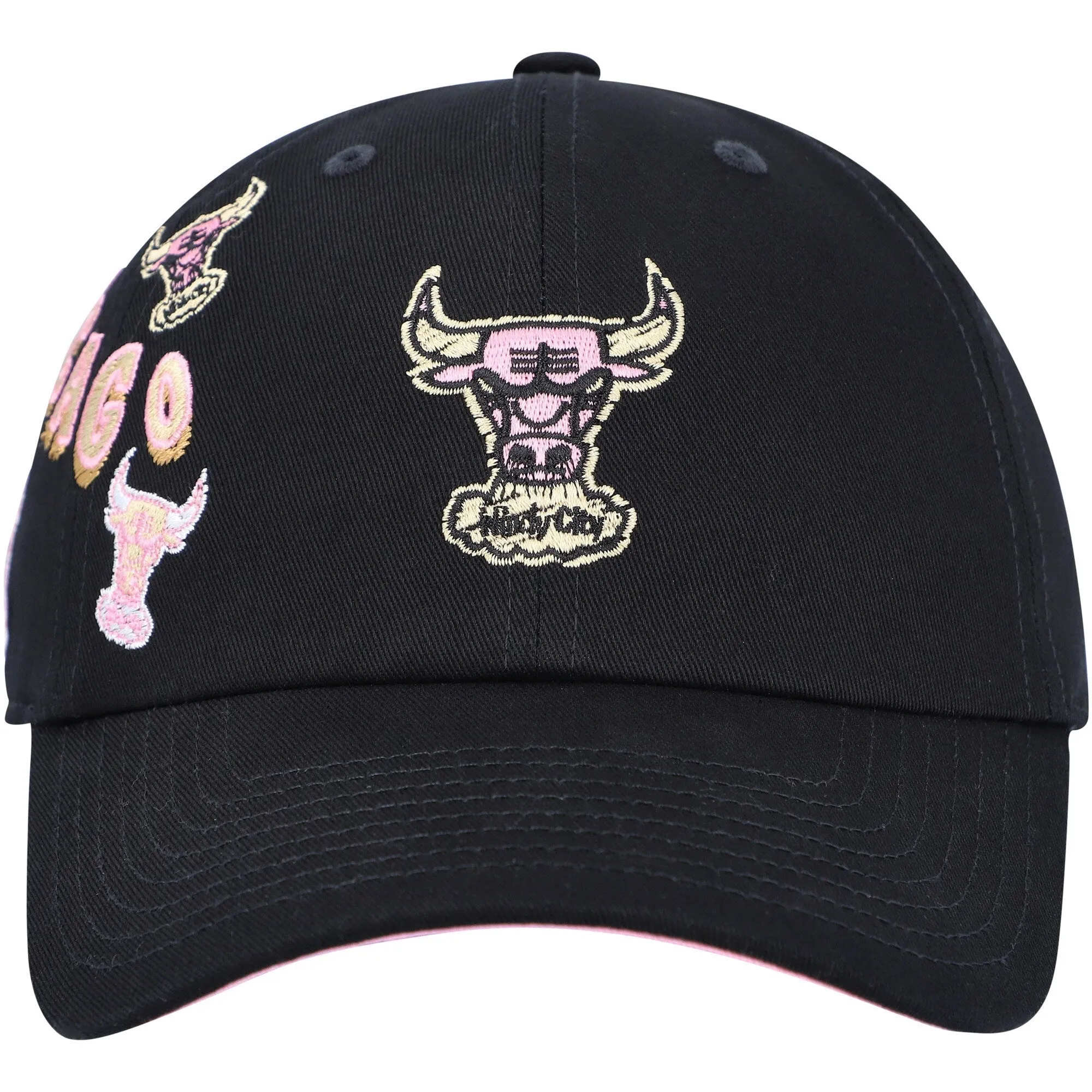 Mitchell & Ness Men's NBA Sidewalk Sketch Strapback Hwc Bulls Hats sold by Zulily product image thumbnail 2