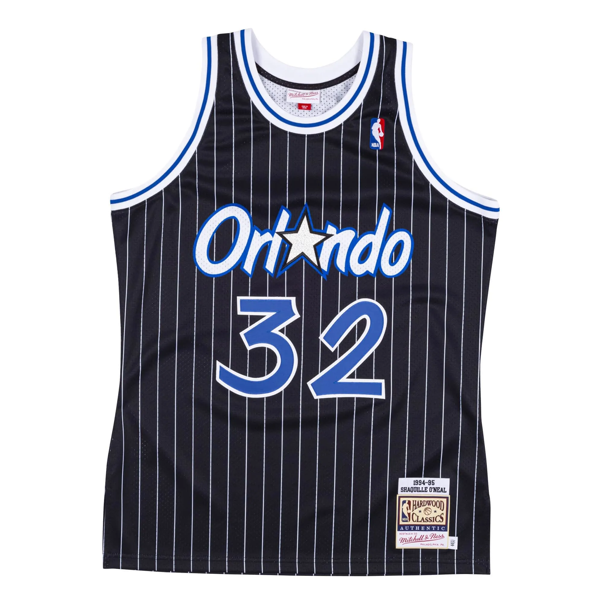 Mitchell & Ness NBA Authentic Alternate Jersey Orlando Magic 94 Shaquille O'Neal Jerseys sold by Zulily