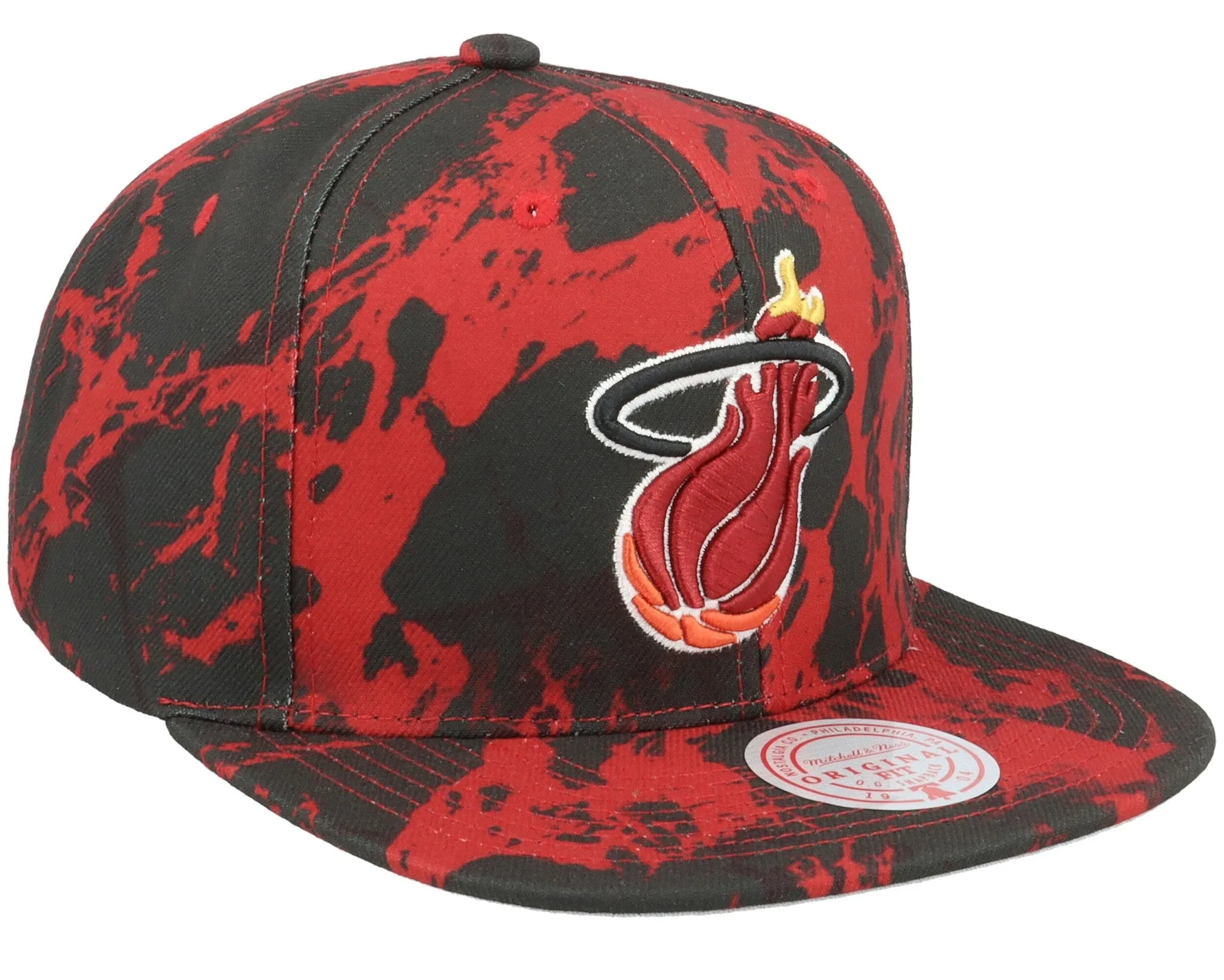 Mitchell & Ness Men's NBA Down For All Snapback Hwc Heat Snapback Caps sold by Zulily product image thumbnail 2