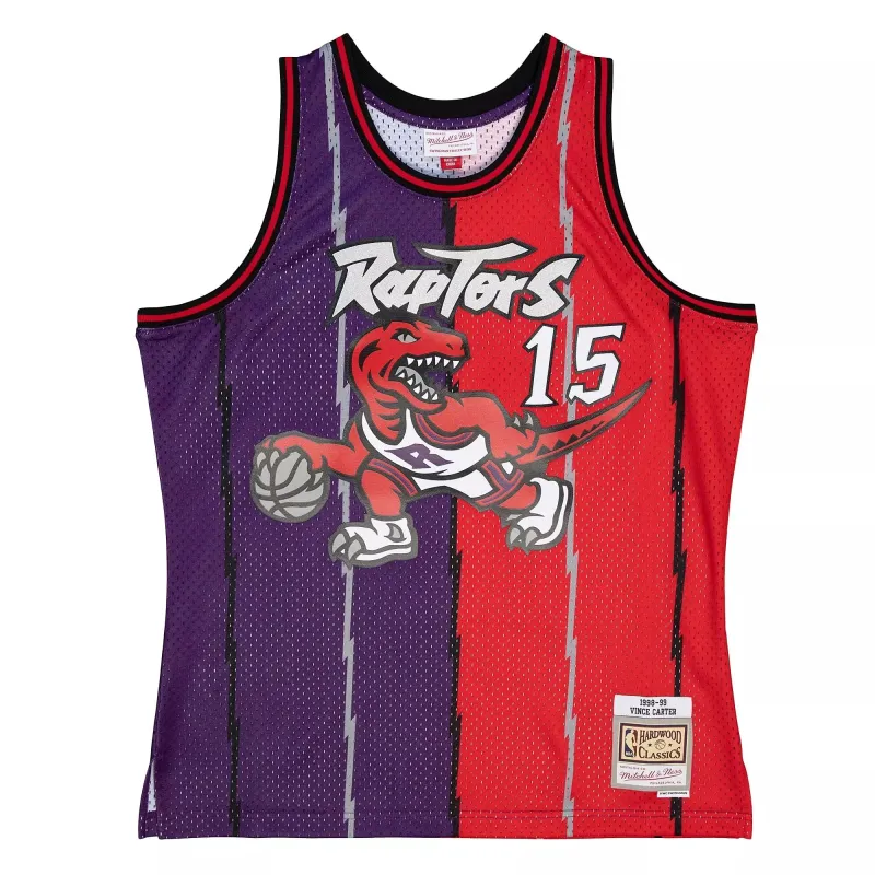 Mitchell & Ness NBA Split Swingman Jersey Toronto Raptors 1998 Vince Carter made by Mitchell & Ness