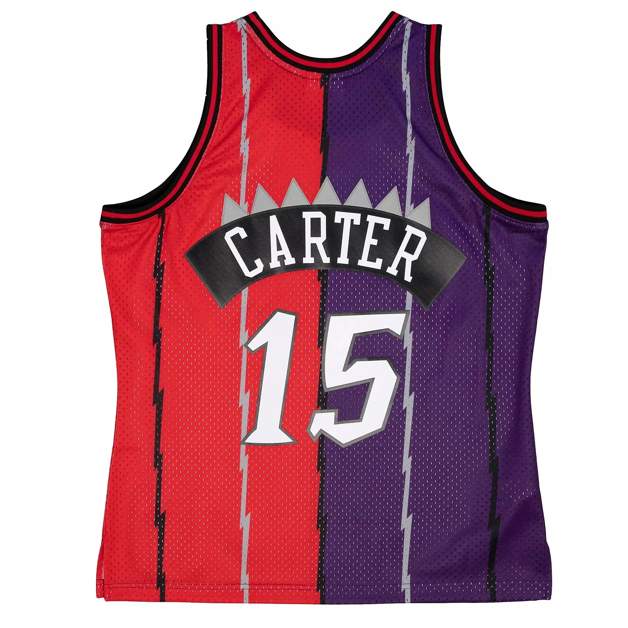 Mitchell & Ness NBA Split Swingman Jersey Toronto Raptors 1998 Vince Carter sold by Zulily product image thumbnail 2