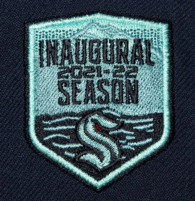 Mitchell & Ness Men's NHL 2 Tone Side Patch Snapback Kraken Snapback Caps sold by Zulily product image thumbnail 4