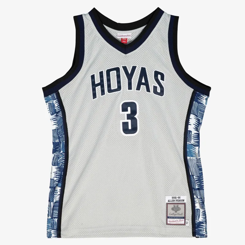 Mitchell & Ness Men's Ncaa Authentic Jersey Ncaa Georgetown 1995 Allen Iverson Jerseys sold by Zulily