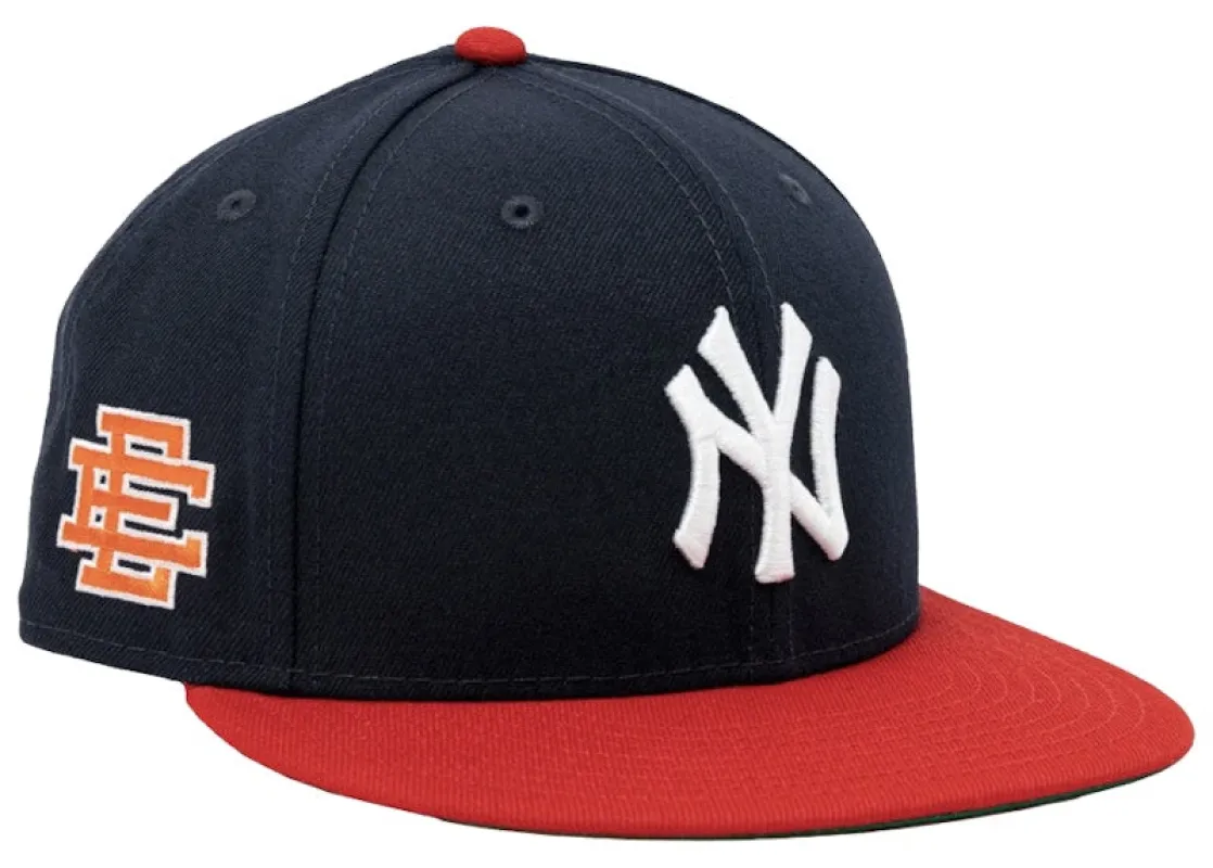 New Era Men's X Eric Emanuel MLB Ee Ny 59/50 Hat Ss21 Hats made by New Era