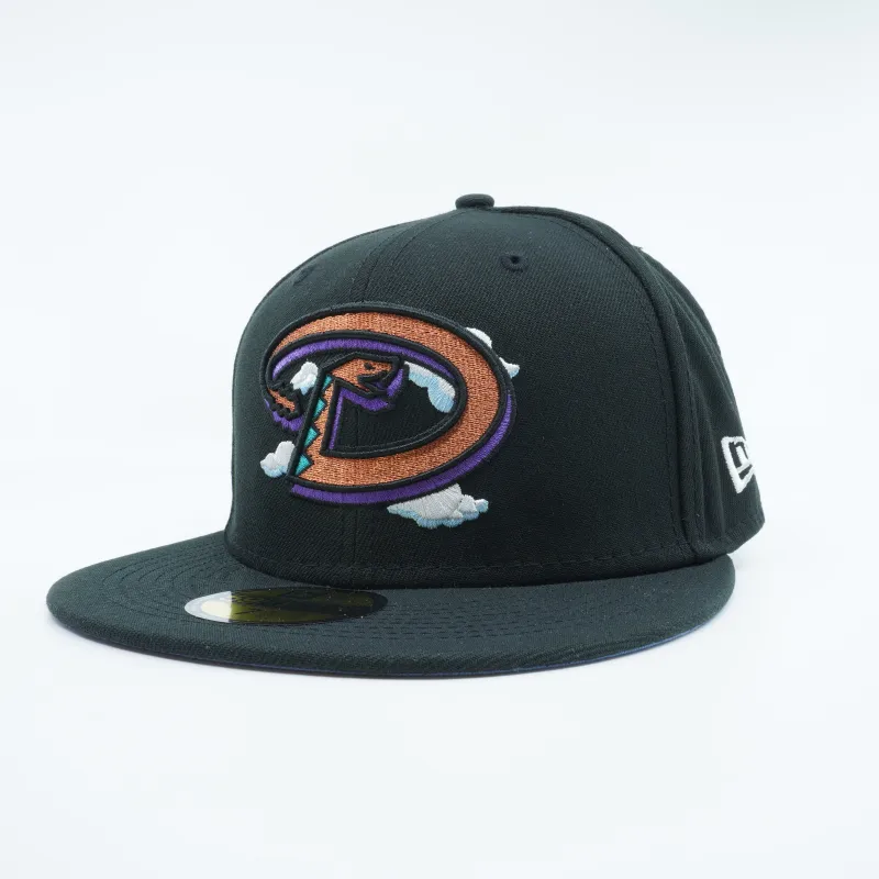 New Era Men's MLB Arizona Diamondbacks 5950 Comic Cloud Ws 01 Fitted Hats made by New Era