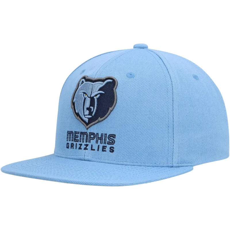 Mitchell & Ness Men's NBA Side Core 2.0 Snapback Grizzlies Snapback Caps made by Mitchell & Ness