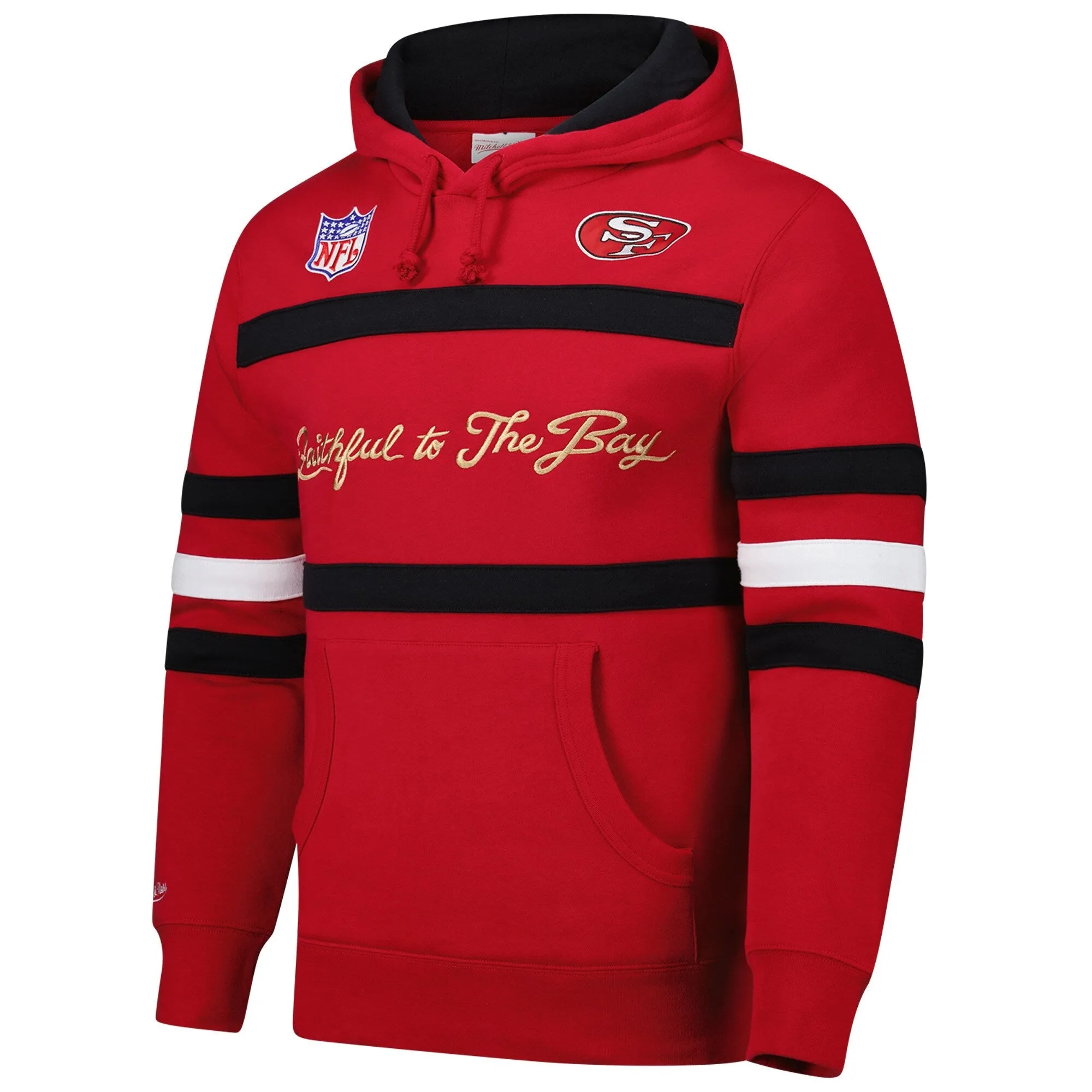 Mitchell & Ness Men's NFL Head Coach Hoodie Vintage Logo 49Ers sold by Zulily