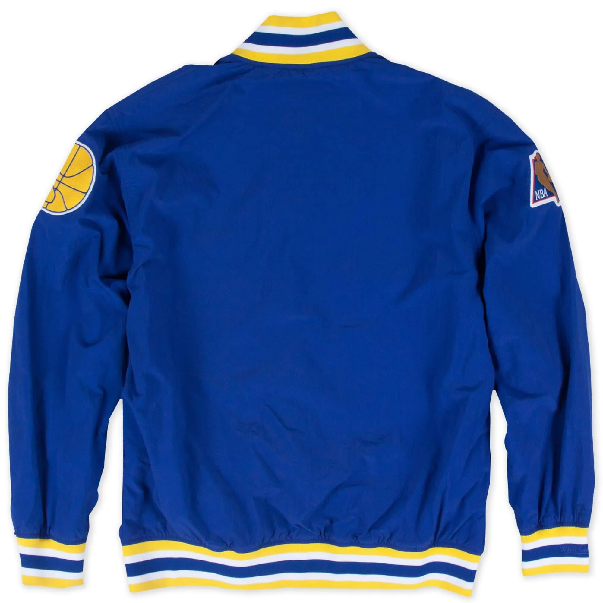 Mitchell & Ness Men's NBA 1996-97 Authentic Away Warm Up Jacket Golden State Warriors sold by Zulily product image thumbnail 2