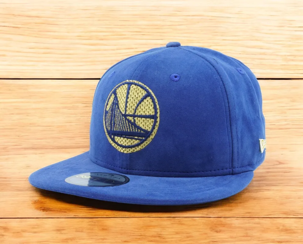 New Era Men's NBA Golden State Warriors Vivid Velvet Suede 59Fifty sold by Zulily
