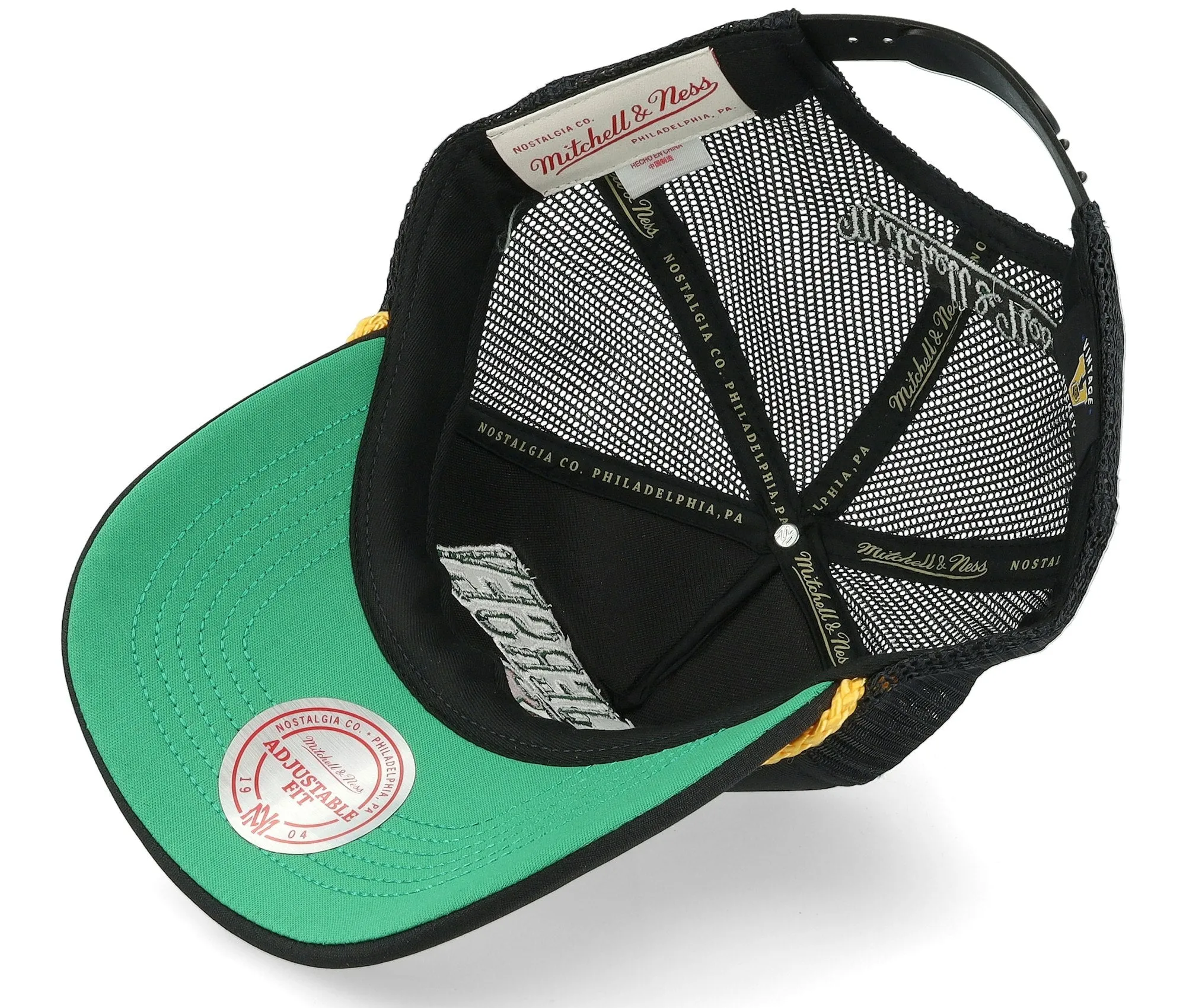 Mitchell & Ness Men's NHL Gold Leaf Trucker Vntg Devils Hats sold by Zulily product image thumbnail 5