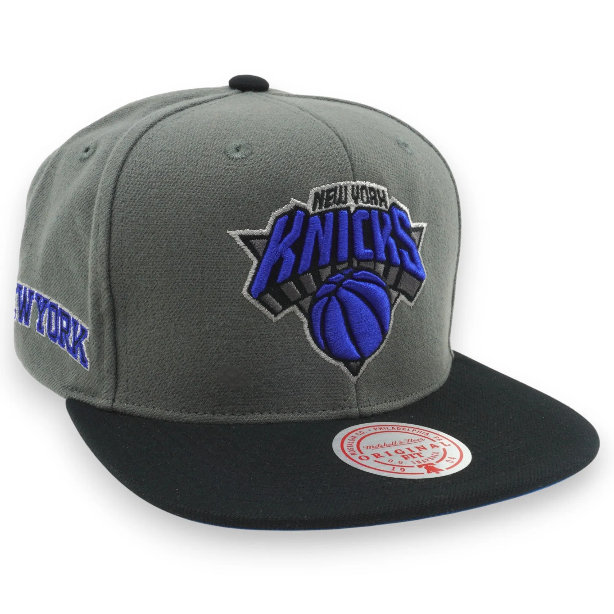 Mitchell & Ness Men's NBA Storm Front Snapback Knicks Snapback Caps sold by Zulily product image thumbnail 3