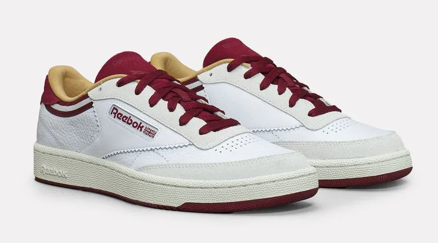 Reebok Men's Club C 85 'White Retro Red Chalk' Sneakers sold by Zulily product image thumbnail 2