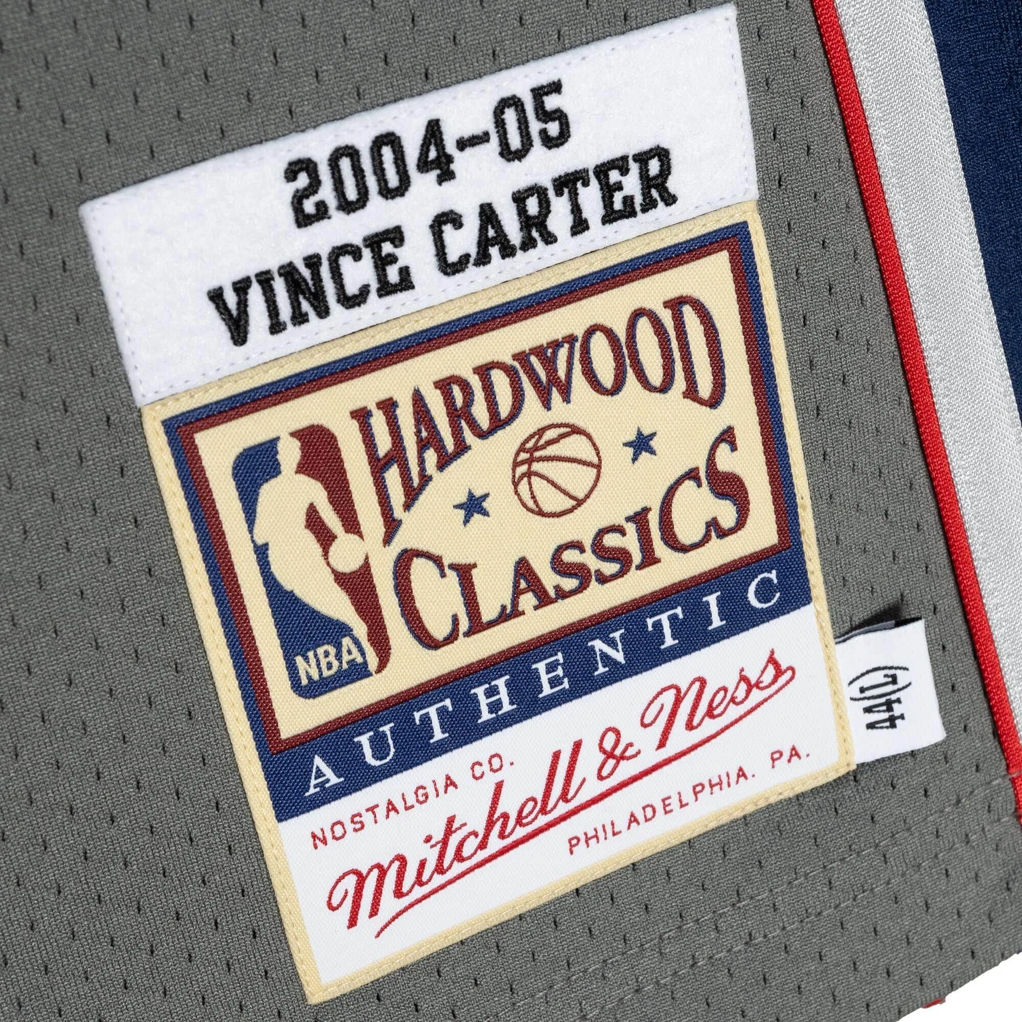 Mitchell & Ness NBA Alt Jersey New Jersey Nets 2004 Vince Carter Jerseys sold by Zulily product image thumbnail 4