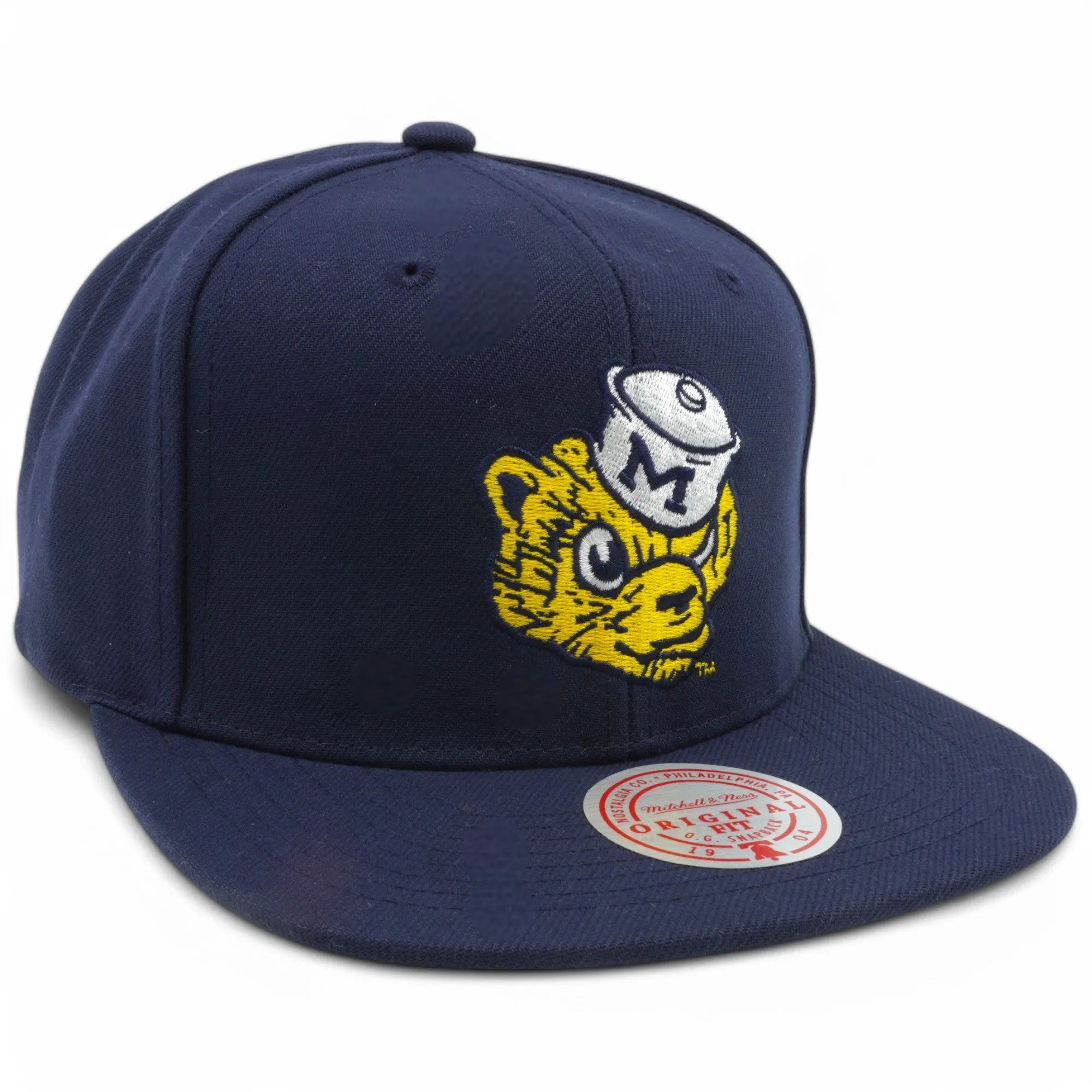 Mitchell & Ness Men's Ncaa Team Ground Snapback Michigan Snapback Caps sold by Zulily product image thumbnail 3
