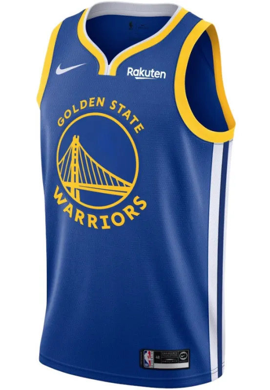 Reebok Men's Nike NBA Golden State Warriors Icon Edition 2020/21 Swingman Jersey Sandals sold by Zulily