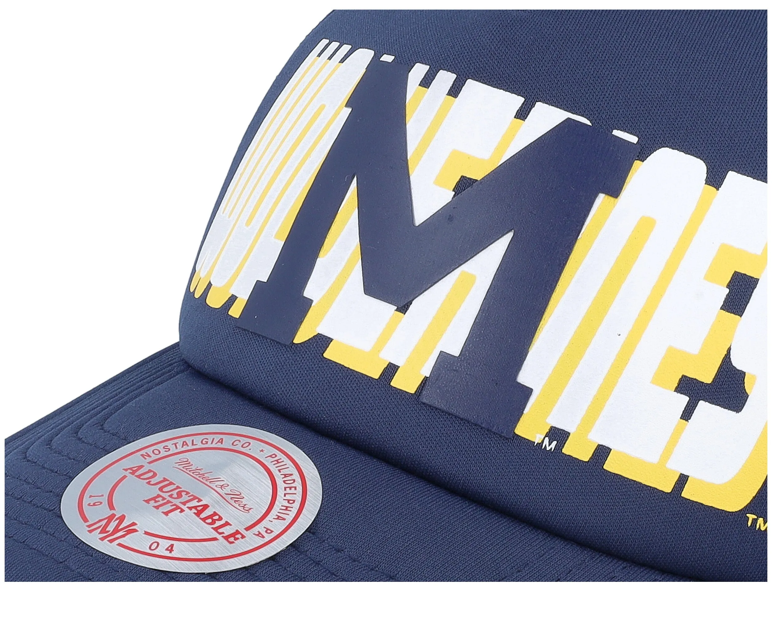 Mitchell & Ness Men's Ncaa Billboard Trucker Snapback Michigan Snapback Caps sold by Zulily product image thumbnail 3